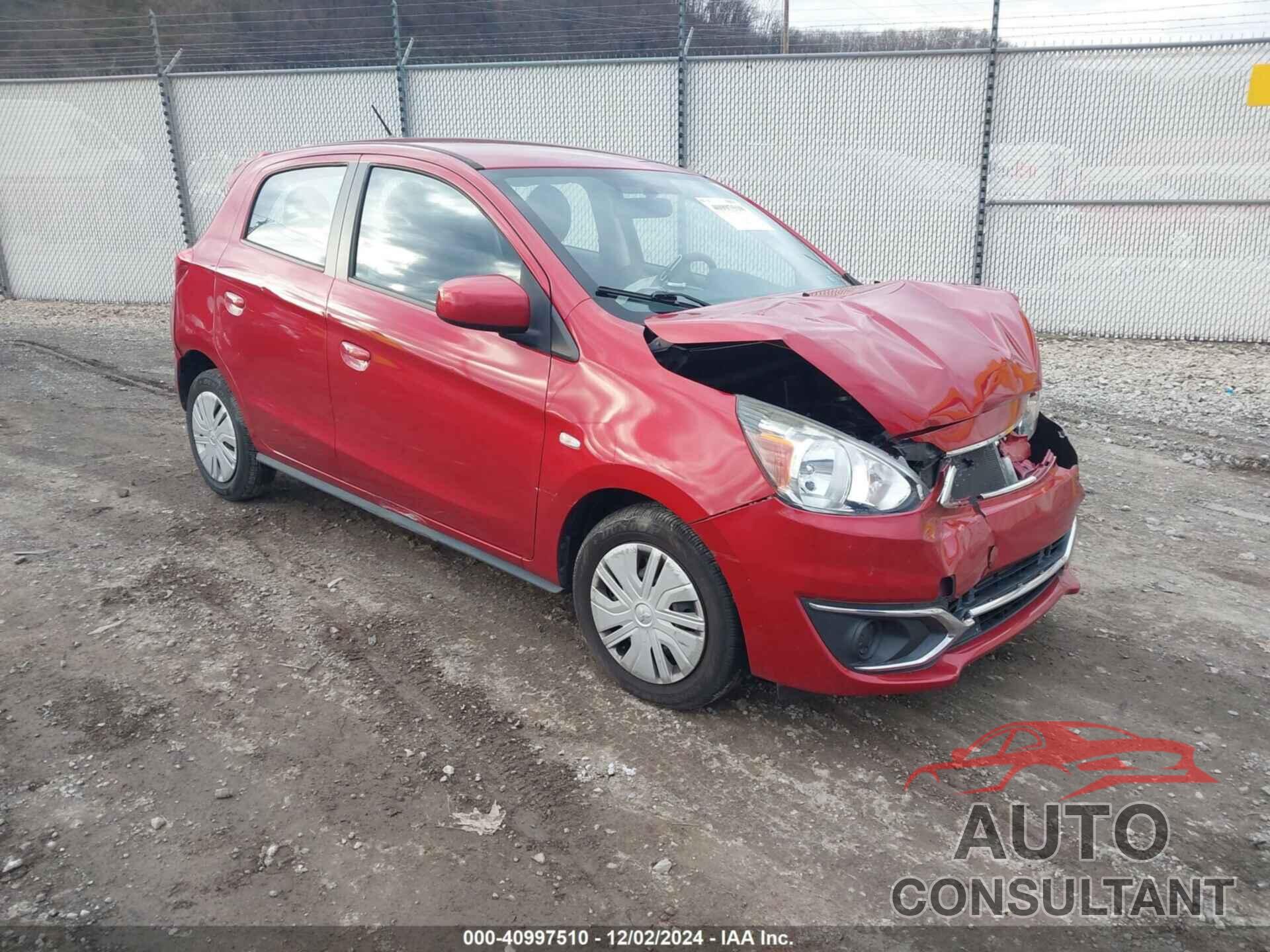 MITSUBISHI MIRAGE 2017 - ML32A3HJ4HH000765