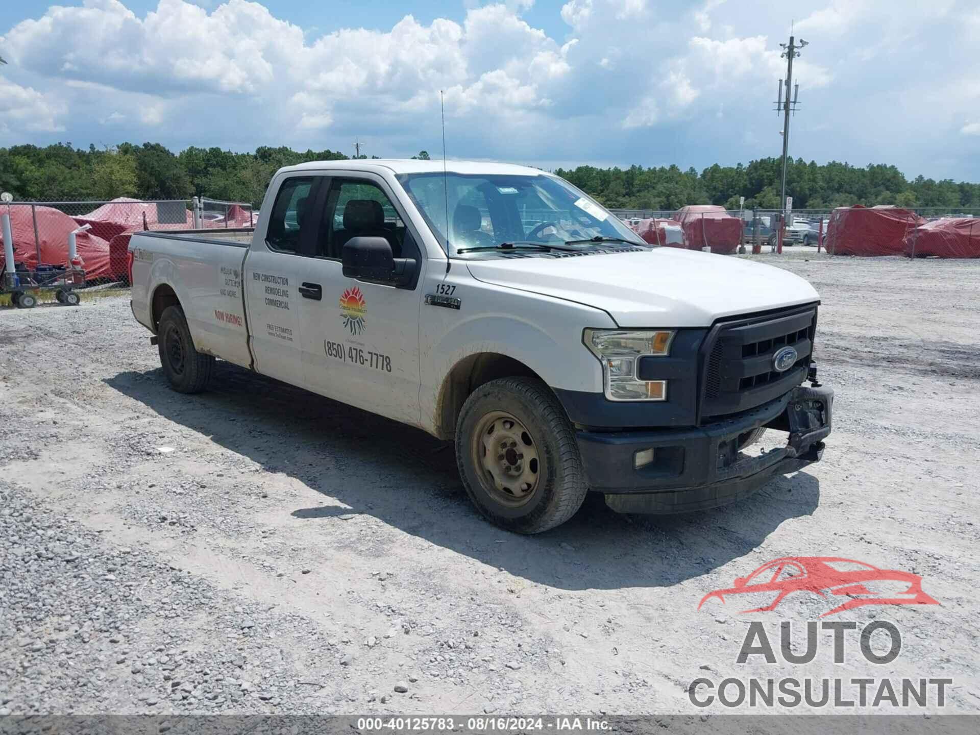 FORD F-150 2016 - 1FTEX1CF5GKD81527