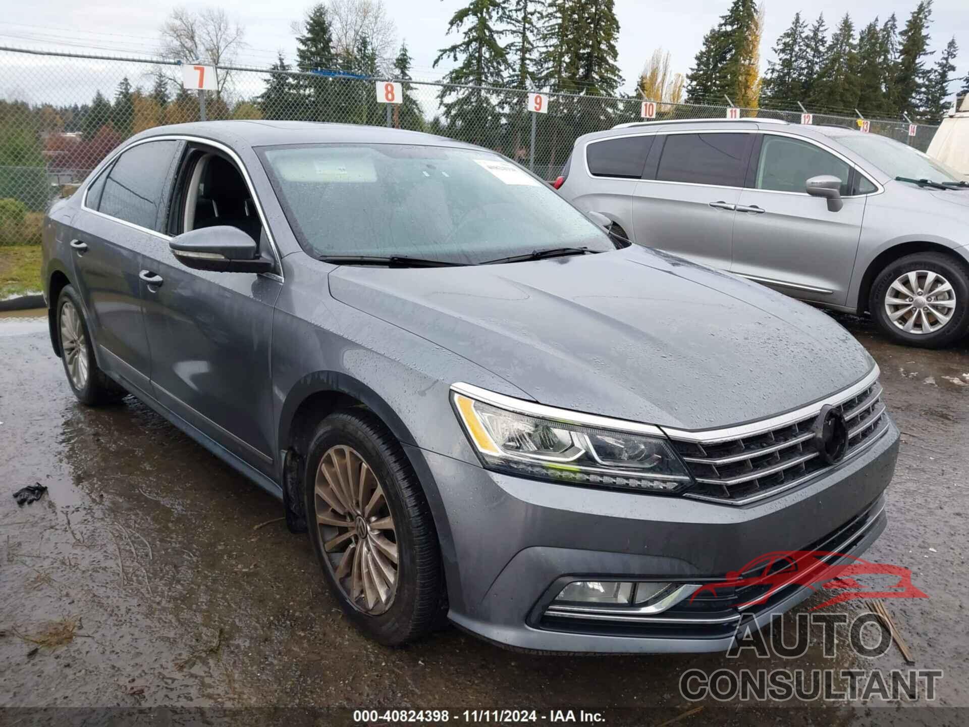 VOLKSWAGEN PASSAT 2017 - 1VWBT7A39HC043079