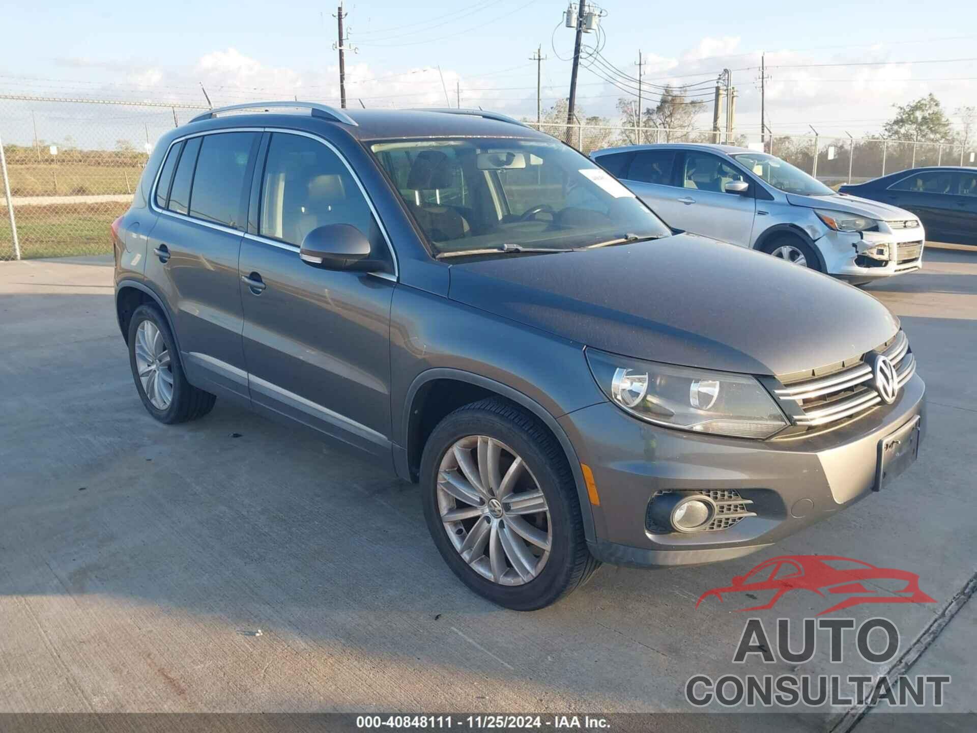 VOLKSWAGEN TIGUAN 2013 - WVGAV3AX3DW568440