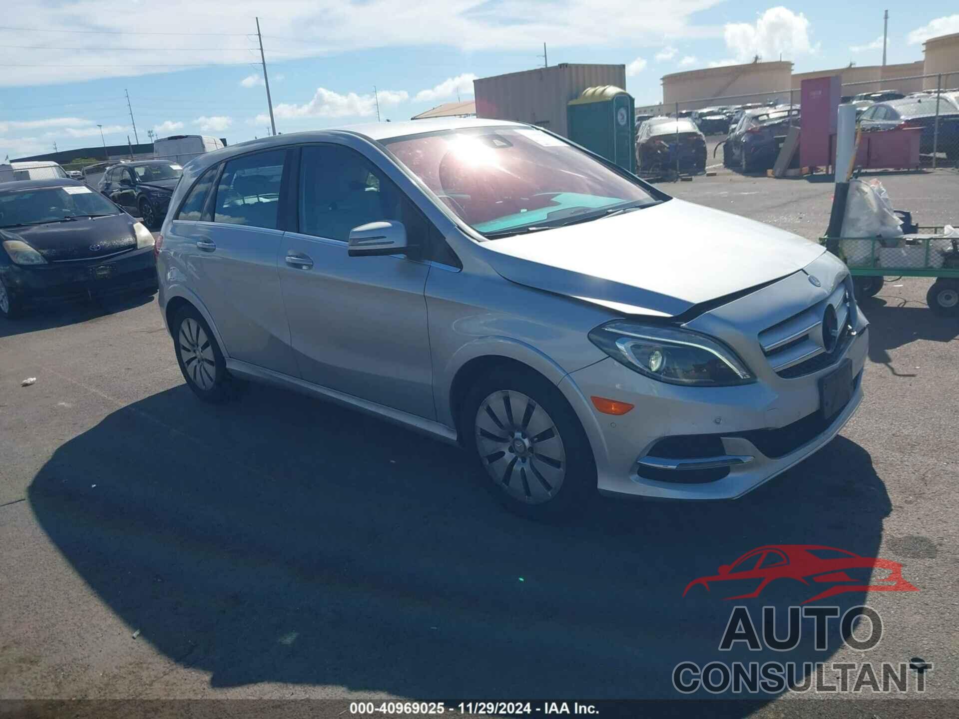 MERCEDES-BENZ B 250E 2017 - WDDVP9AB4HJ014887