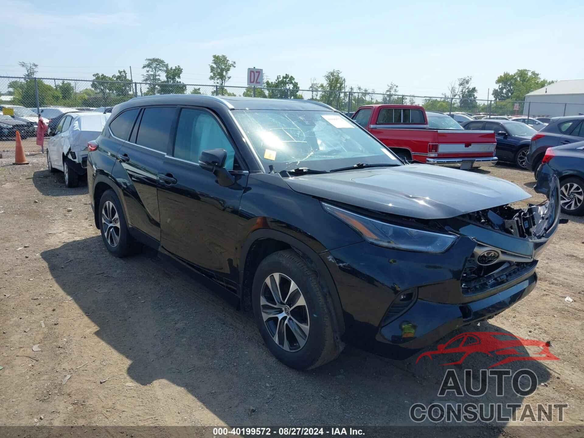 TOYOTA HIGHLANDER 2021 - 5TDHZRBH3MS110012