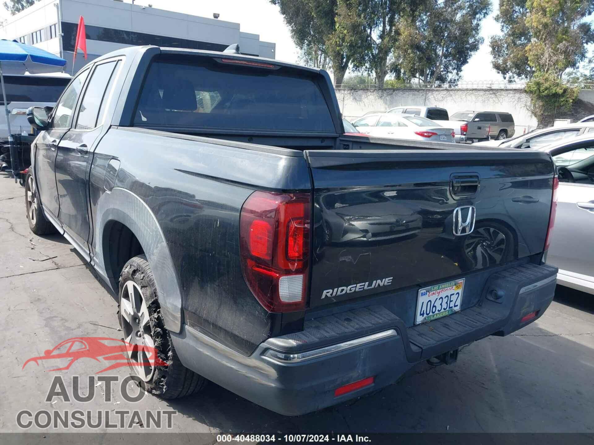 HONDA RIDGELINE 2017 - 5FPYK2F51HB001075