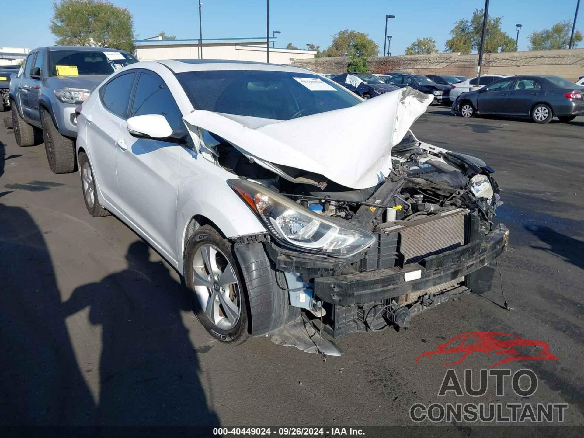 HYUNDAI ELANTRA 2016 - 5NPDH4AE3GH673258