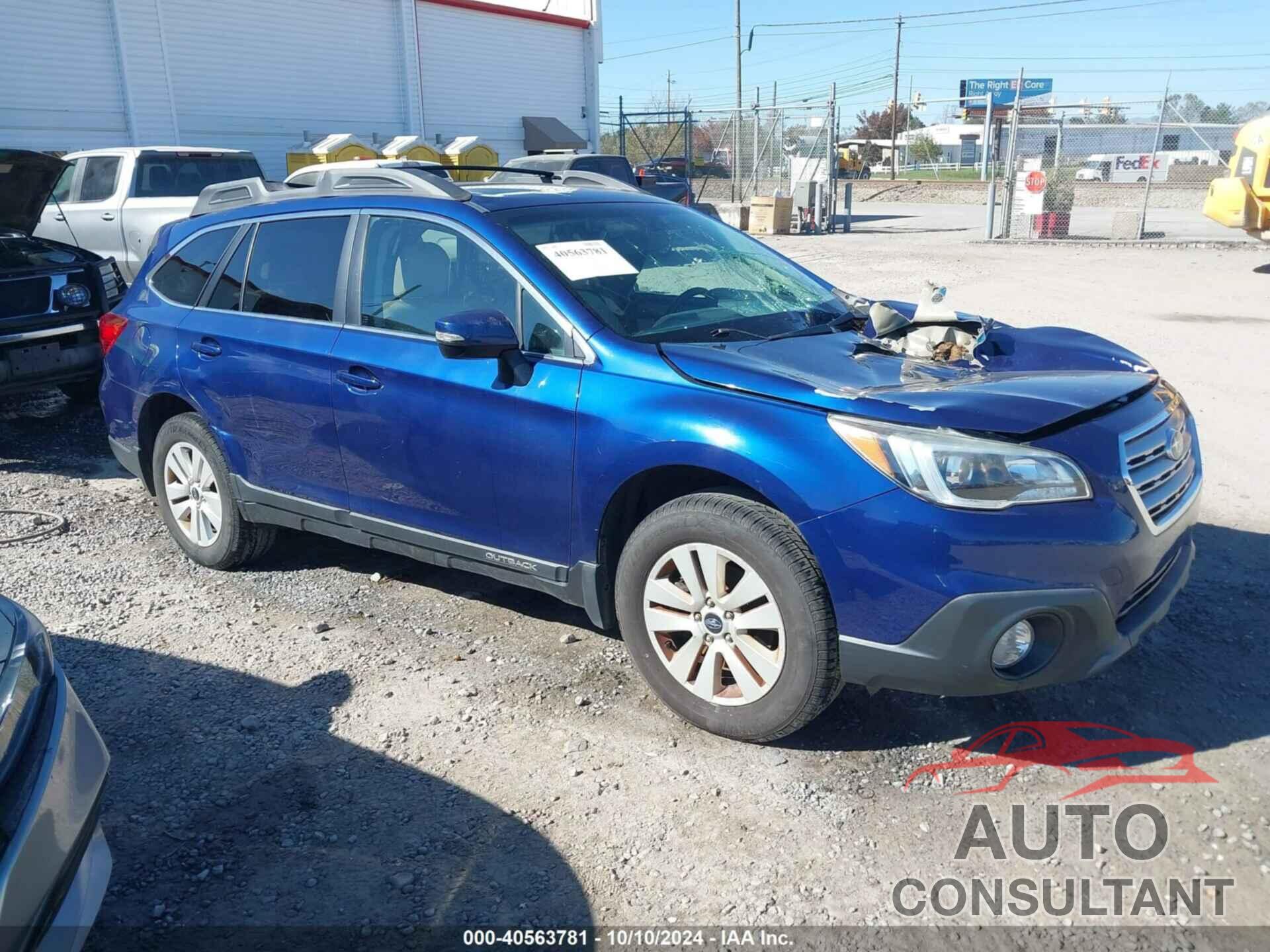 SUBARU OUTBACK 2016 - 4S4BSAHC7G3340676