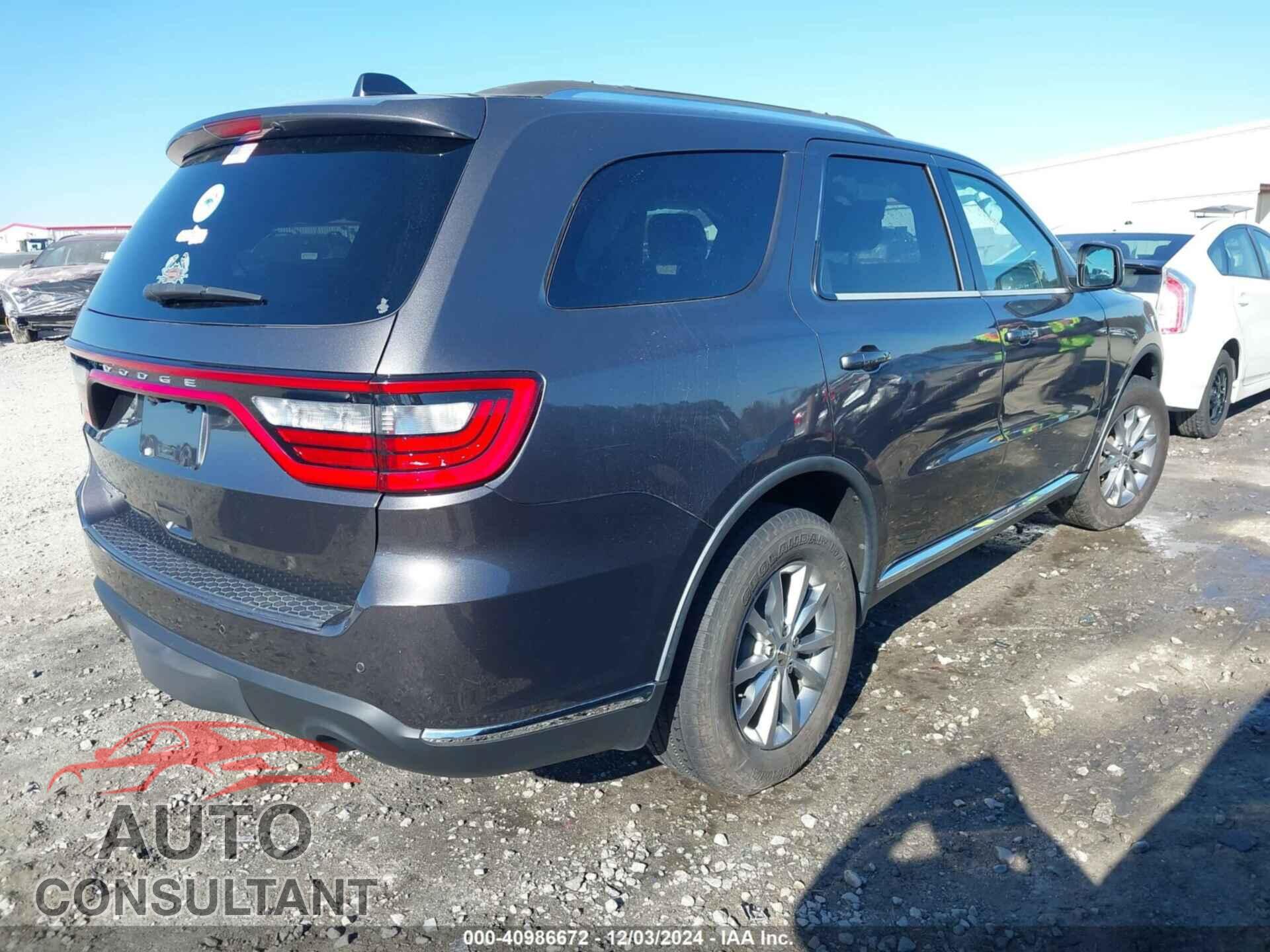 DODGE DURANGO 2017 - 1C4RDJAG8HC709475