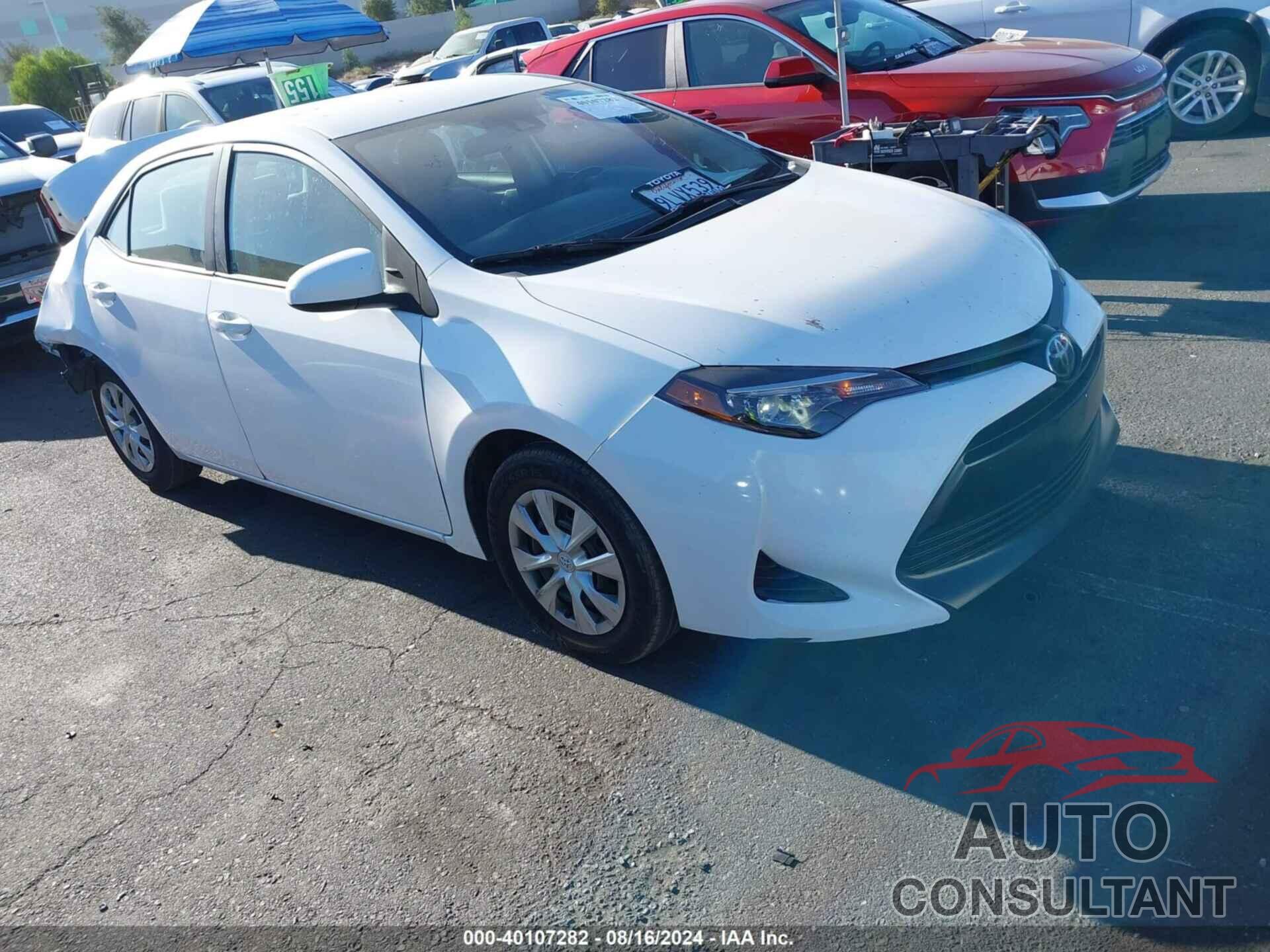 TOYOTA COROLLA 2017 - 5YFBURHE3HP657541