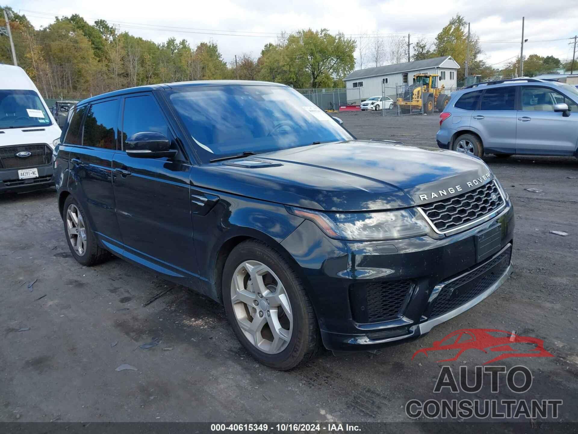 LAND ROVER RANGE ROVER SPORT 2019 - SALWR2RV1KA820586