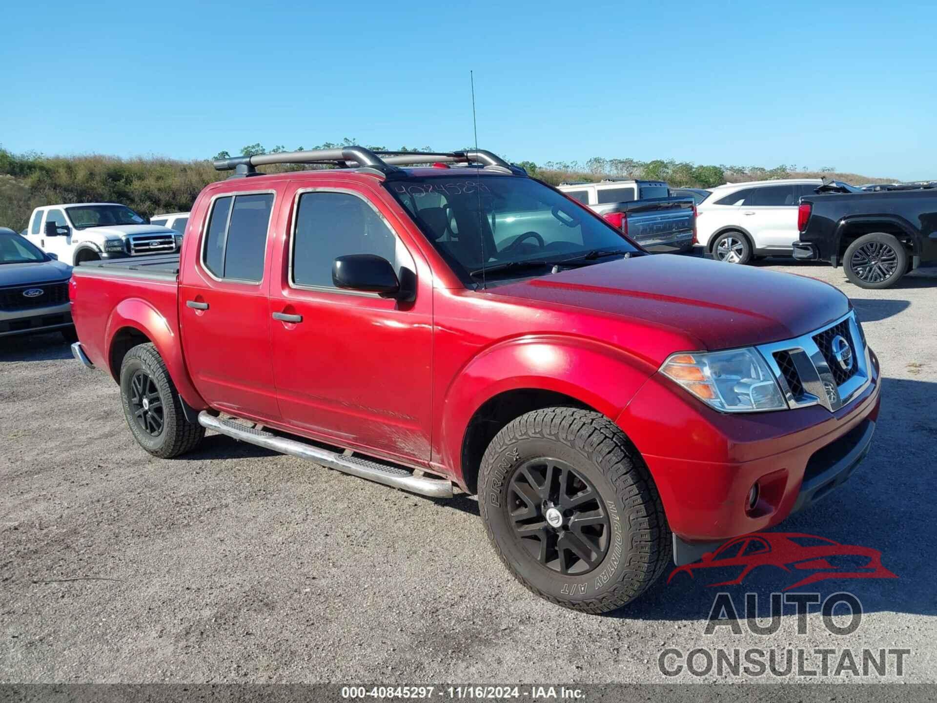 NISSAN FRONTIER 2016 - 1N6AD0ER1GN718201