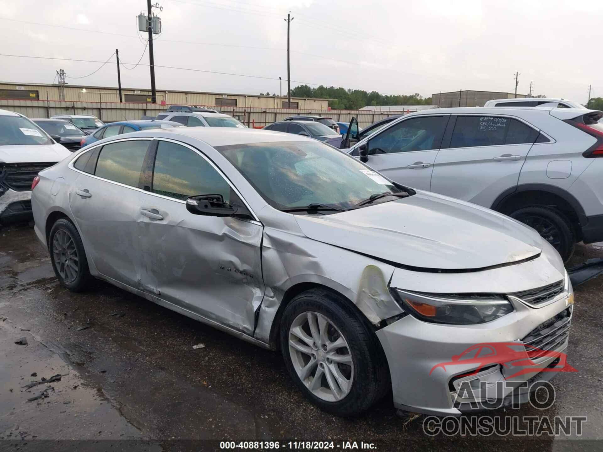 CHEVROLET MALIBU 2017 - 1G1ZE5ST5HF254429