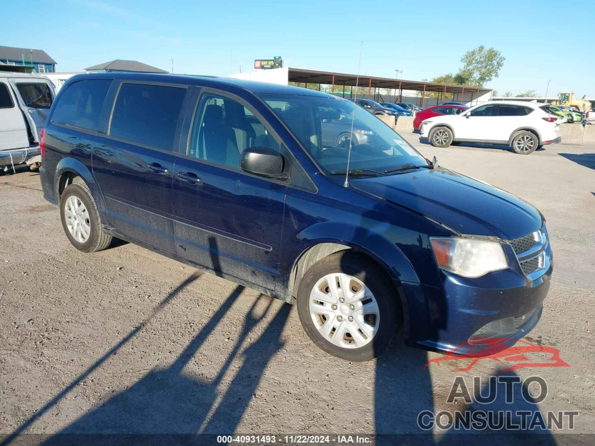DODGE GRAND CARAVAN 2016 - 2C4RDGBG8GR122488
