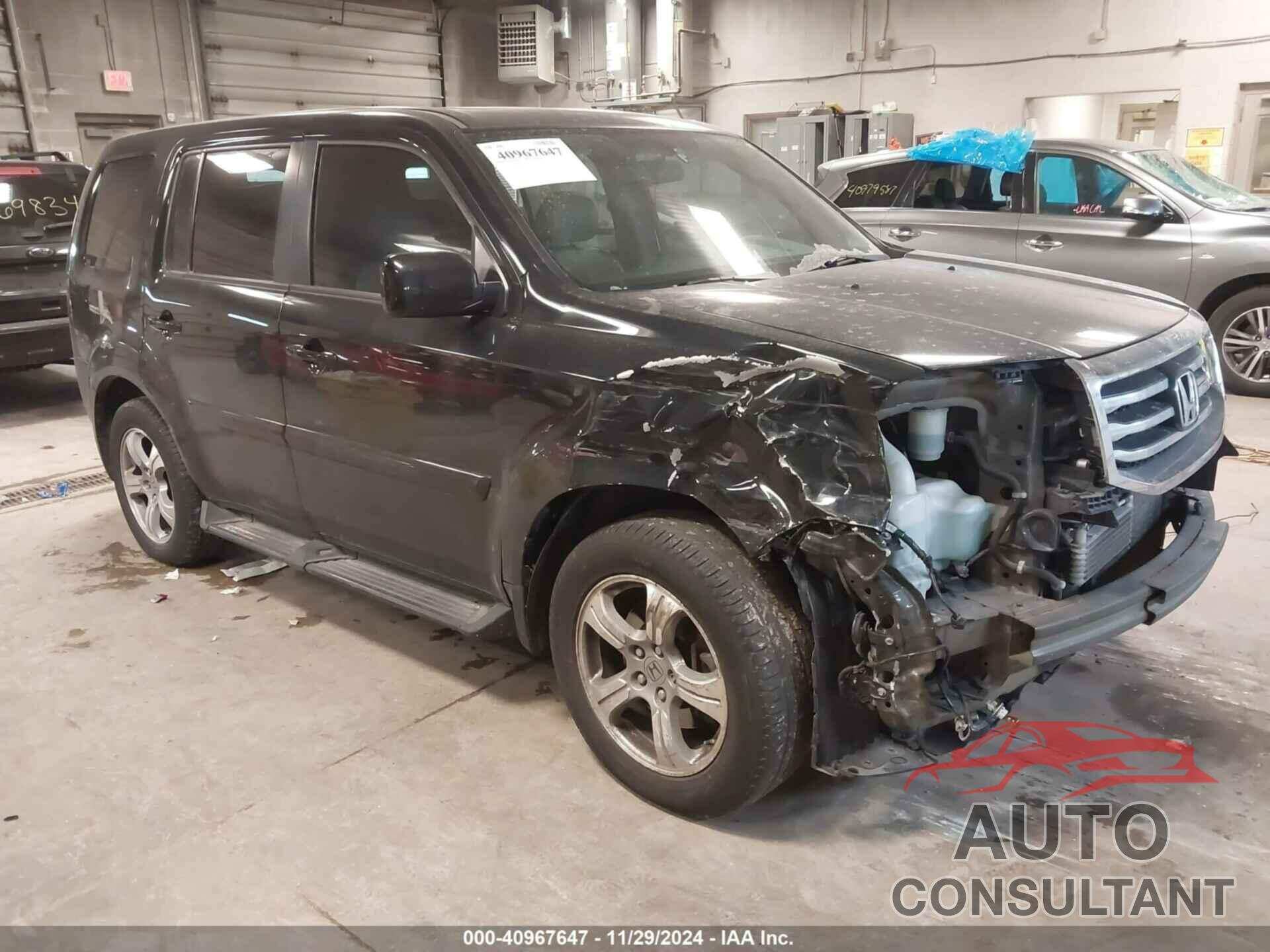 HONDA PILOT 2013 - 5FNYF4H75DB019080