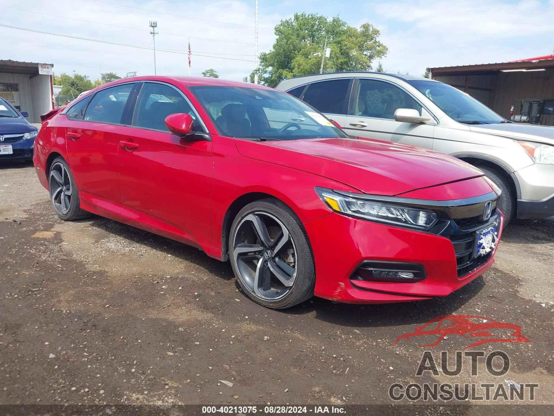 HONDA ACCORD 2018 - 1HGCV1F30JA163556