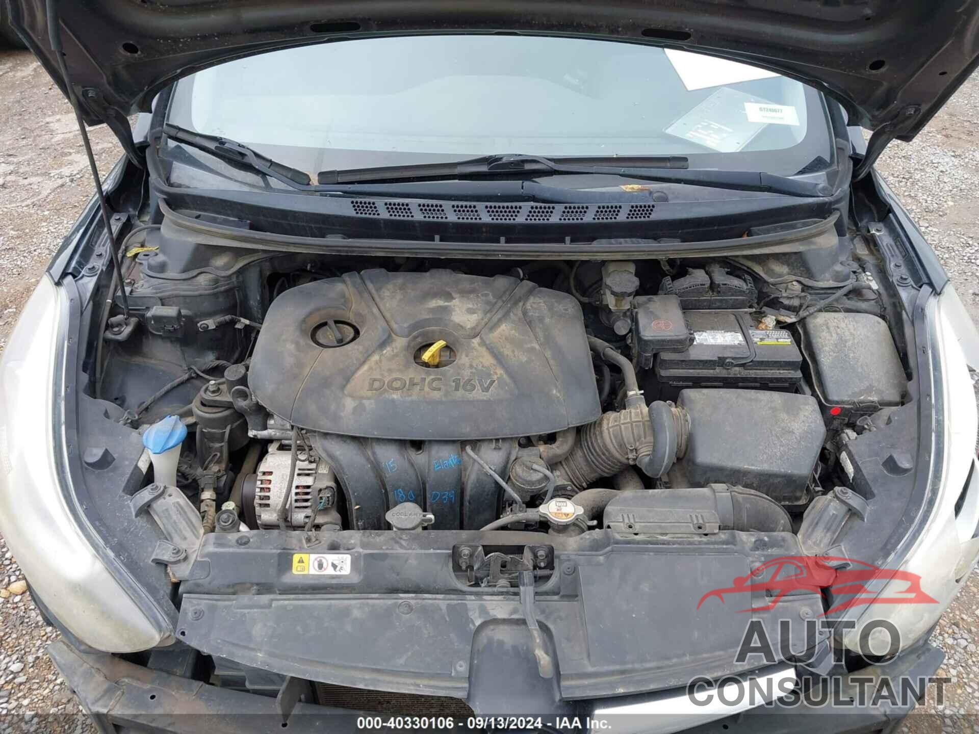 HYUNDAI ELANTRA 2016 - 5NPDH4AE6GH712831