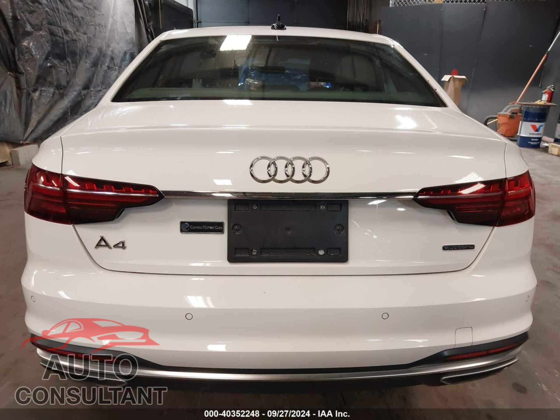 AUDI A4 2021 - WAUDAAF44MN005142