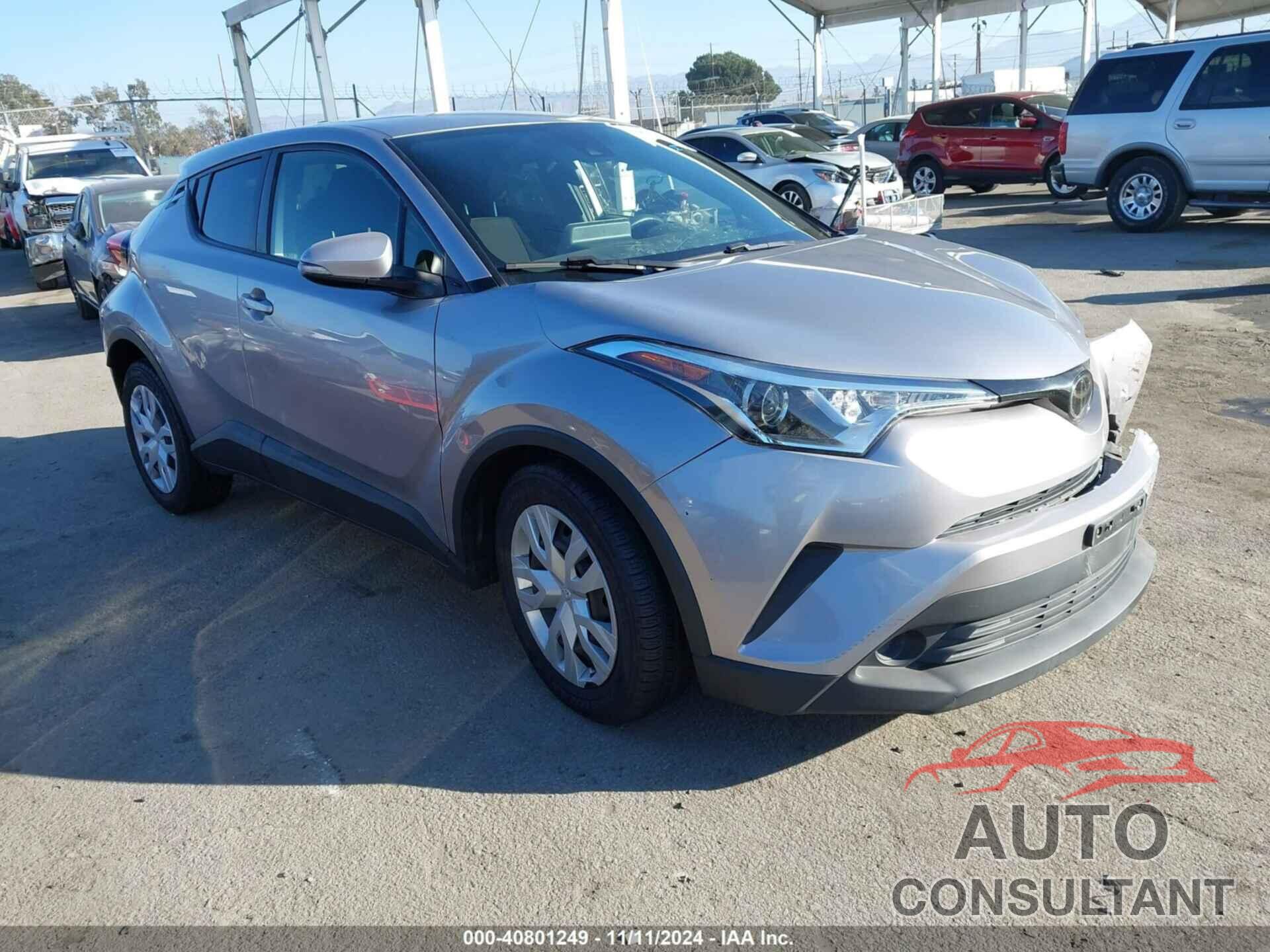 TOYOTA C-HR 2019 - JTNKHMBX2K1019340