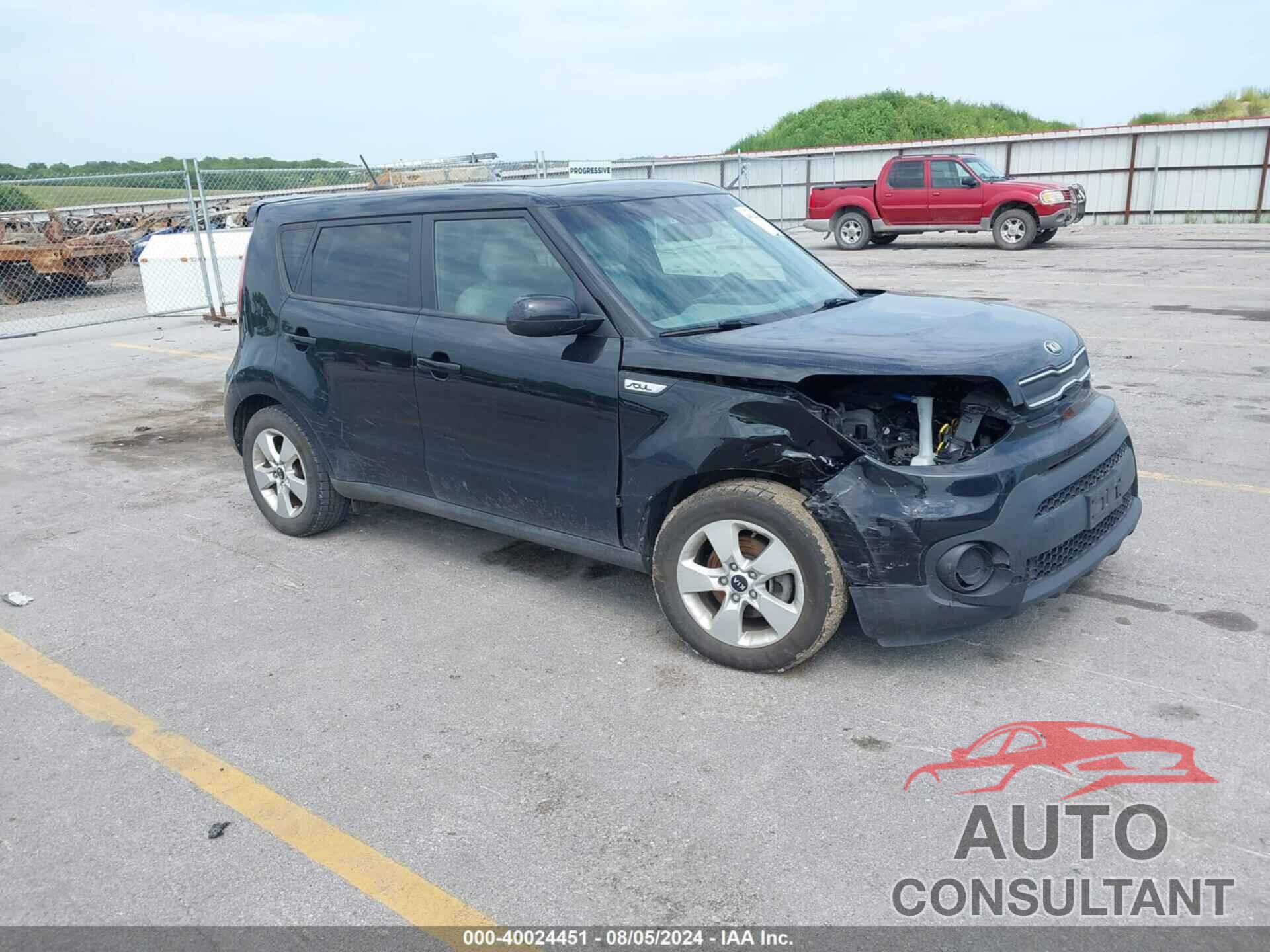 KIA SOUL 2018 - KNDJN2A21J7598562