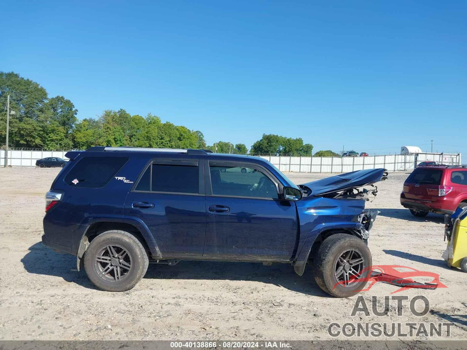 TOYOTA 4RUNNER 2018 - JTEBU5JR2J5568998