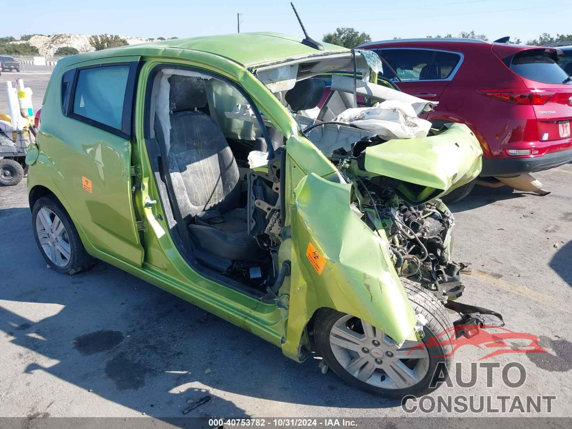 CHEVROLET SPARK 2014 - KL8CD6S95EC422411