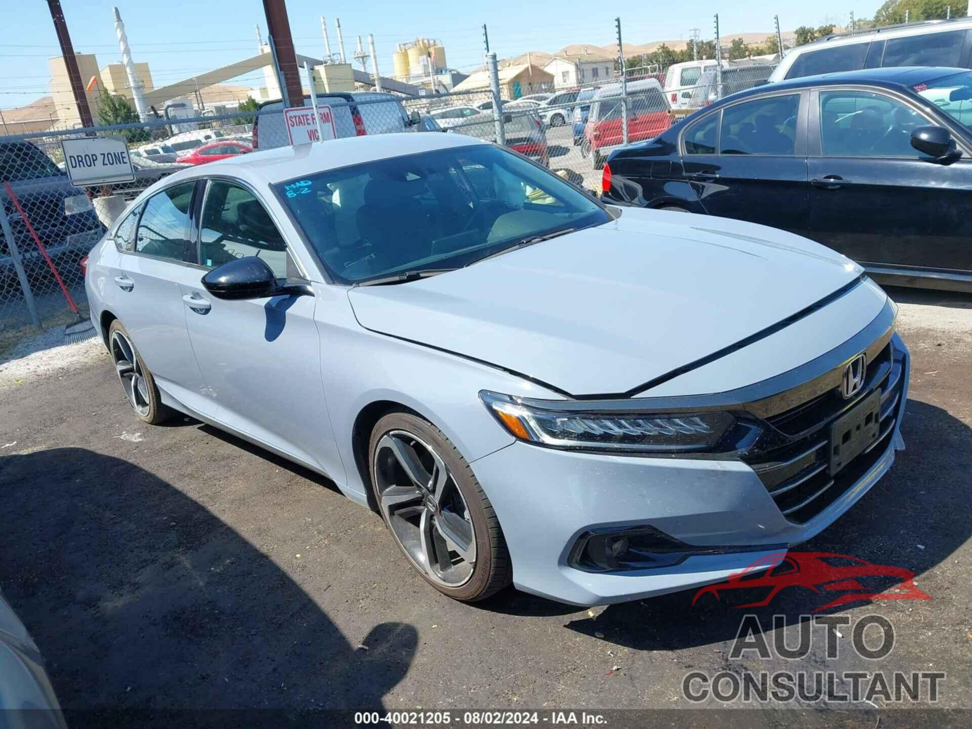 HONDA ACCORD 2022 - 1HGCV1F32NA019660