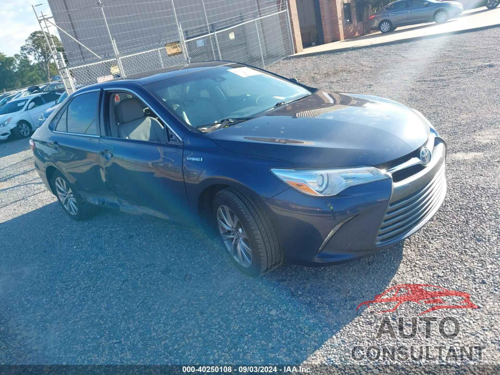 TOYOTA CAMRY HYBRID 2017 - 4T1BD1FK1HU221098