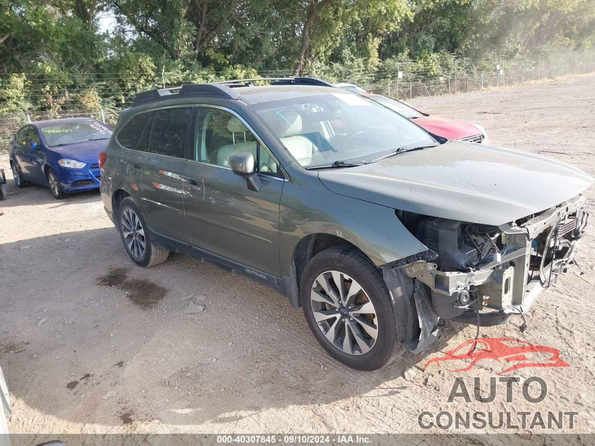 SUBARU OUTBACK 2017 - 4S4BSANC8H3425435