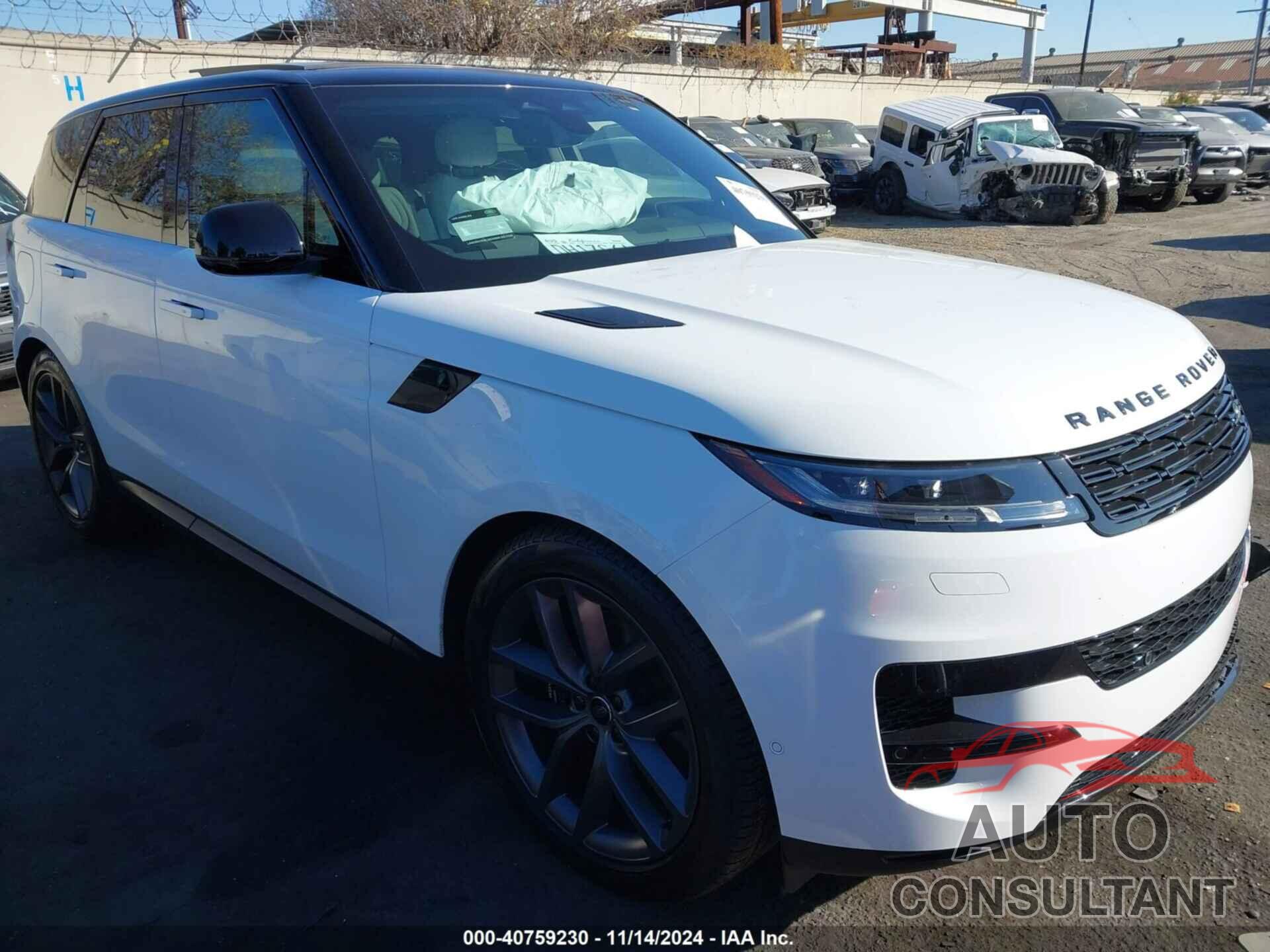 LAND ROVER RANGE ROVER SPORT 2024 - SAL1P9EU9RA198237