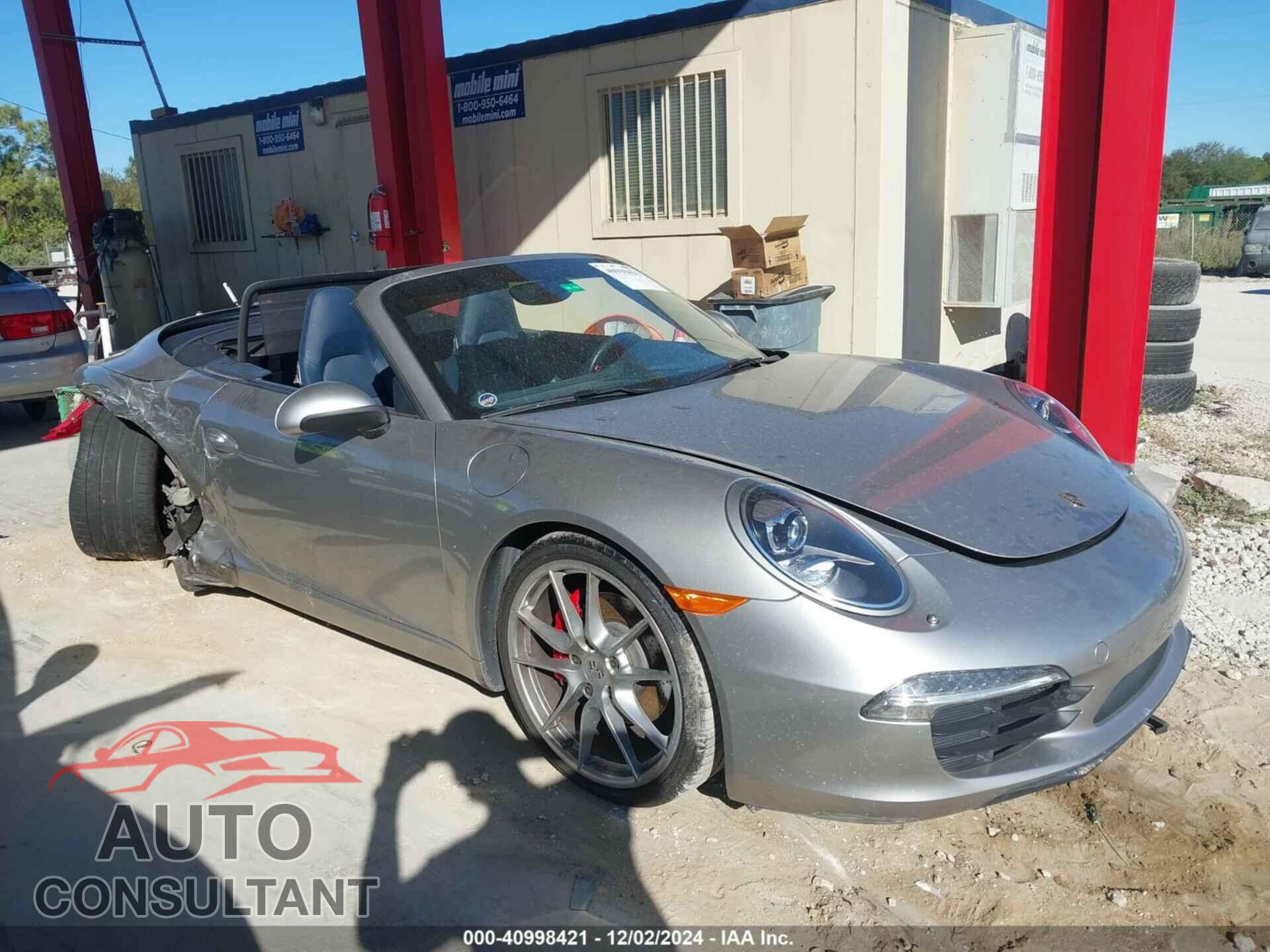 PORSCHE 911 2013 - WP0CA2A91DS141527