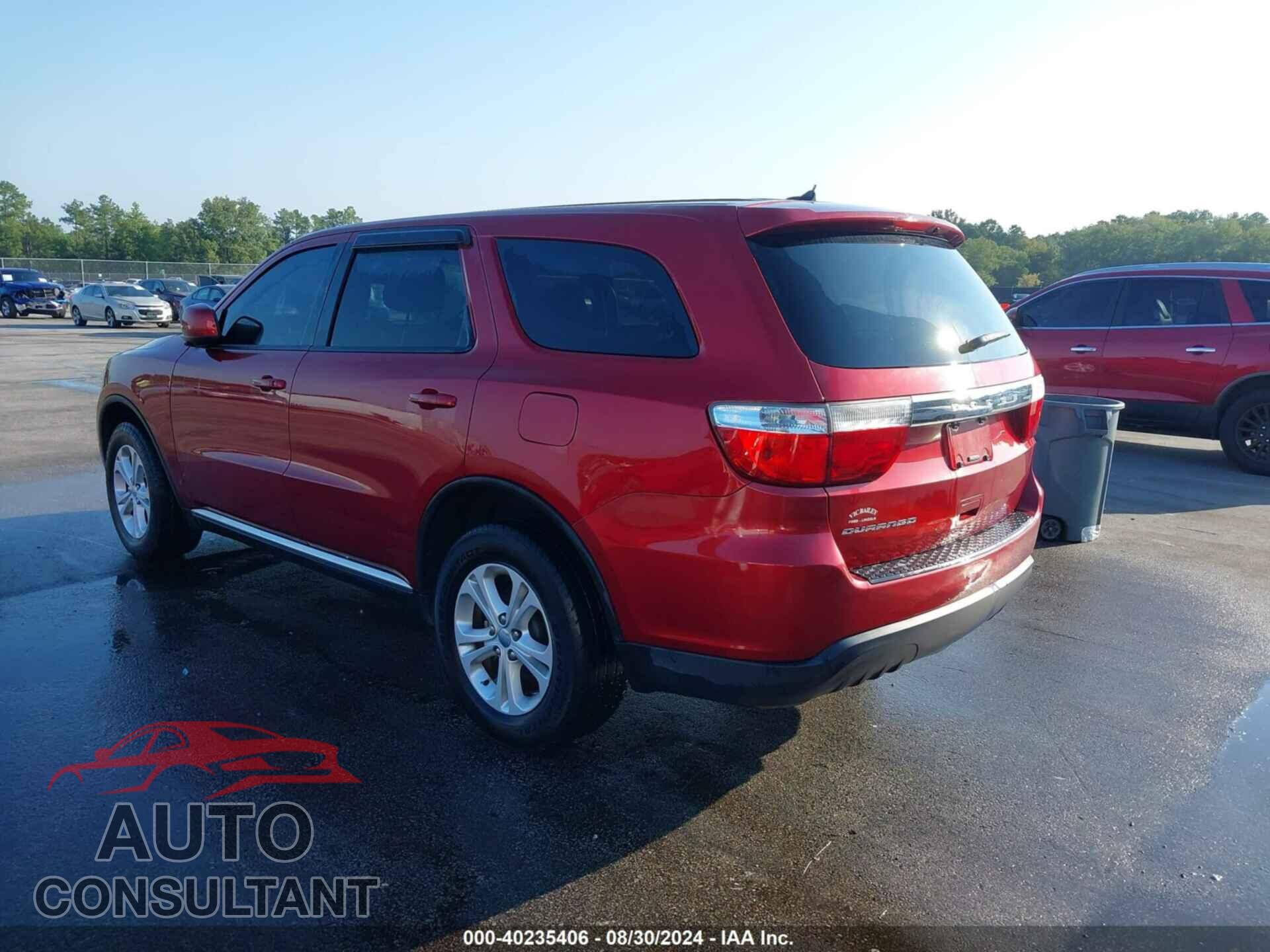DODGE DURANGO 2013 - 1C4RDHAG8DC668378