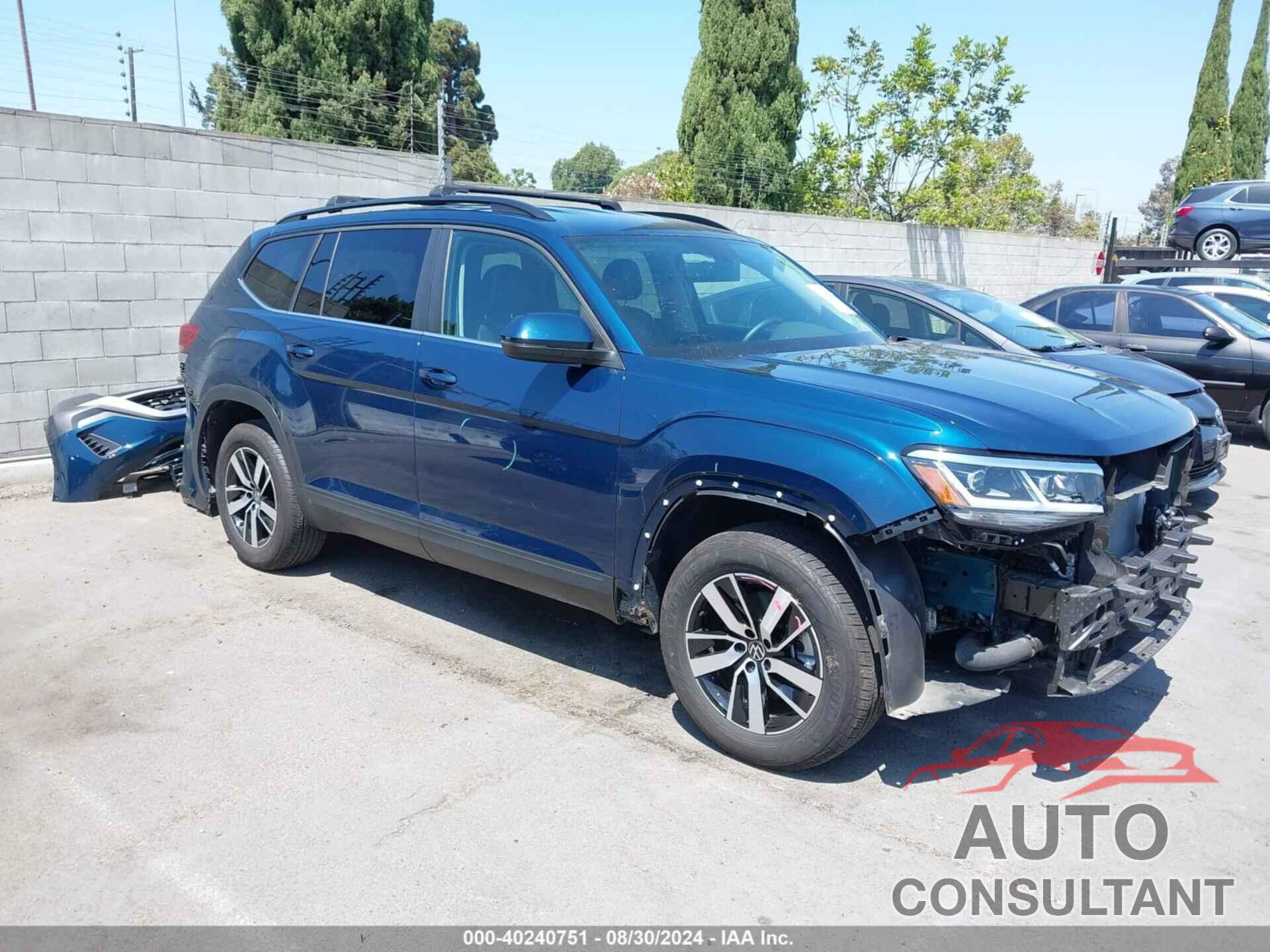 VOLKSWAGEN ATLAS 2022 - 1V2DP2CA1NC552933