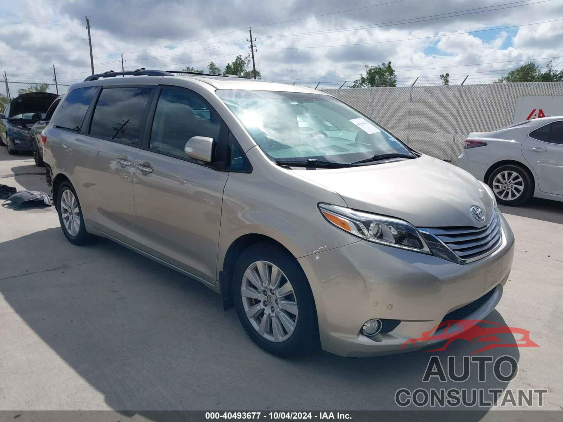 TOYOTA SIENNA 2017 - 5TDYZ3DC0HS850945