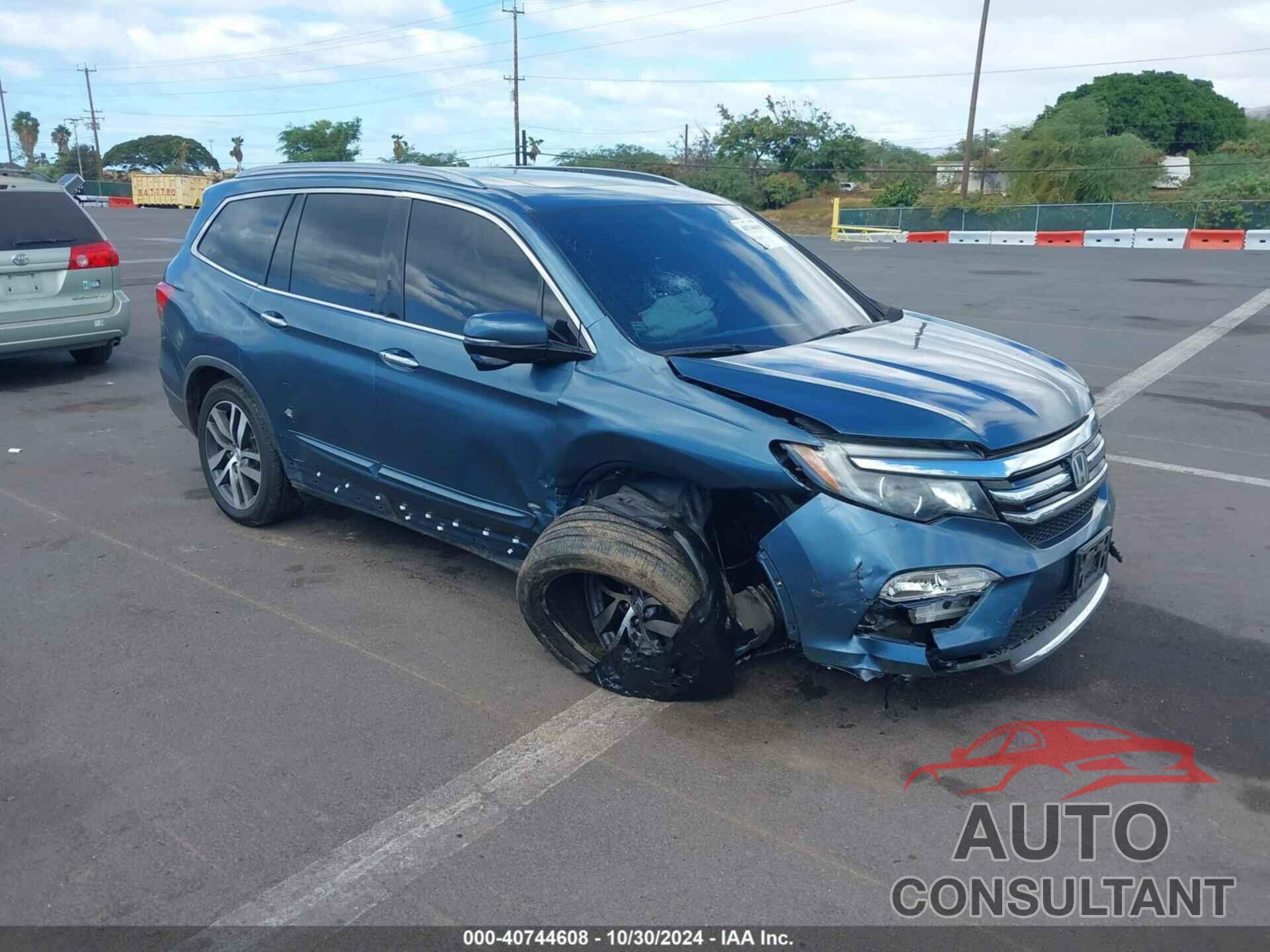 HONDA PILOT 2018 - 5FNYF6H96JB013782