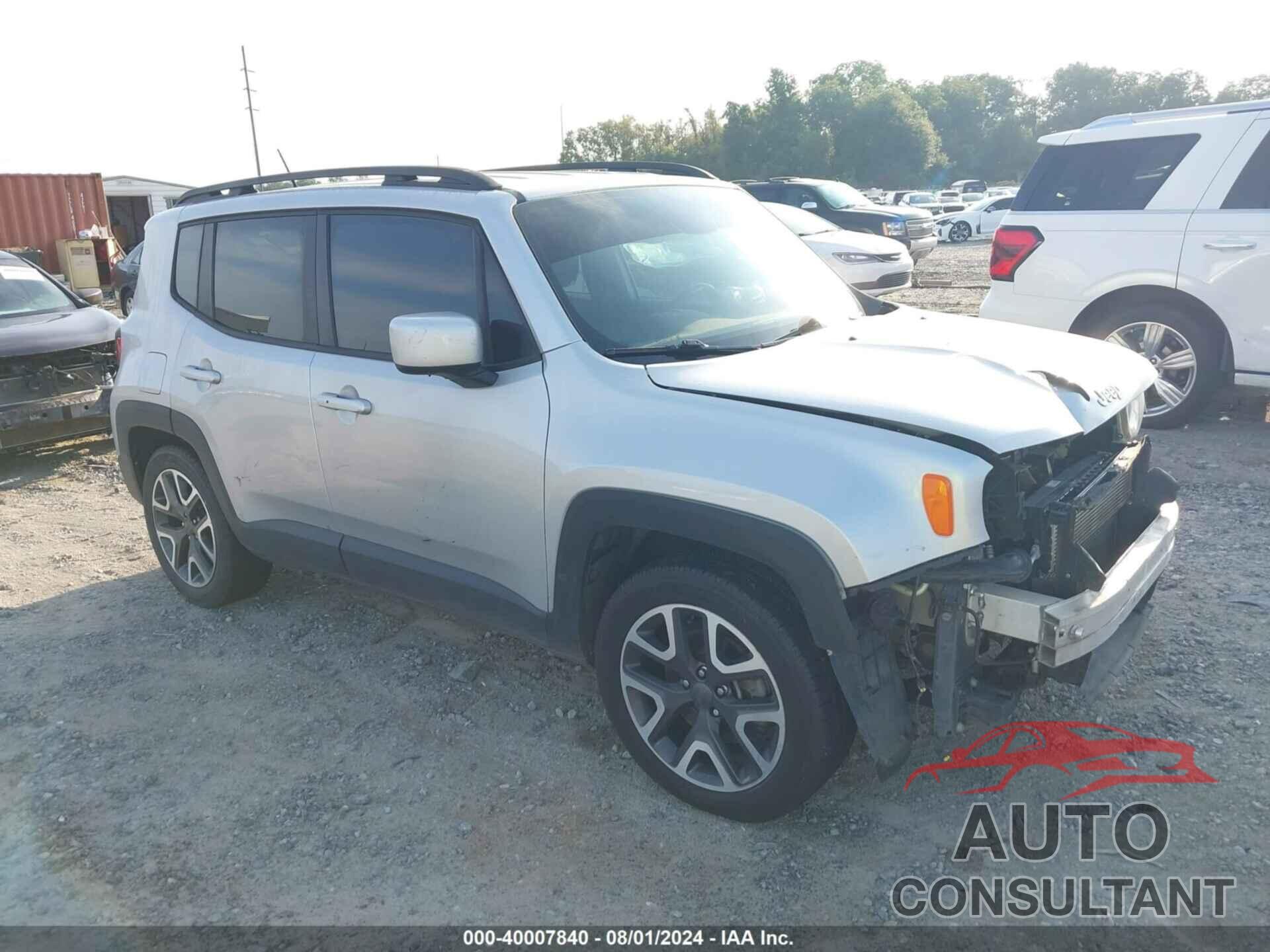 JEEP RENEGADE 2017 - ZACCJABB2HPG37668