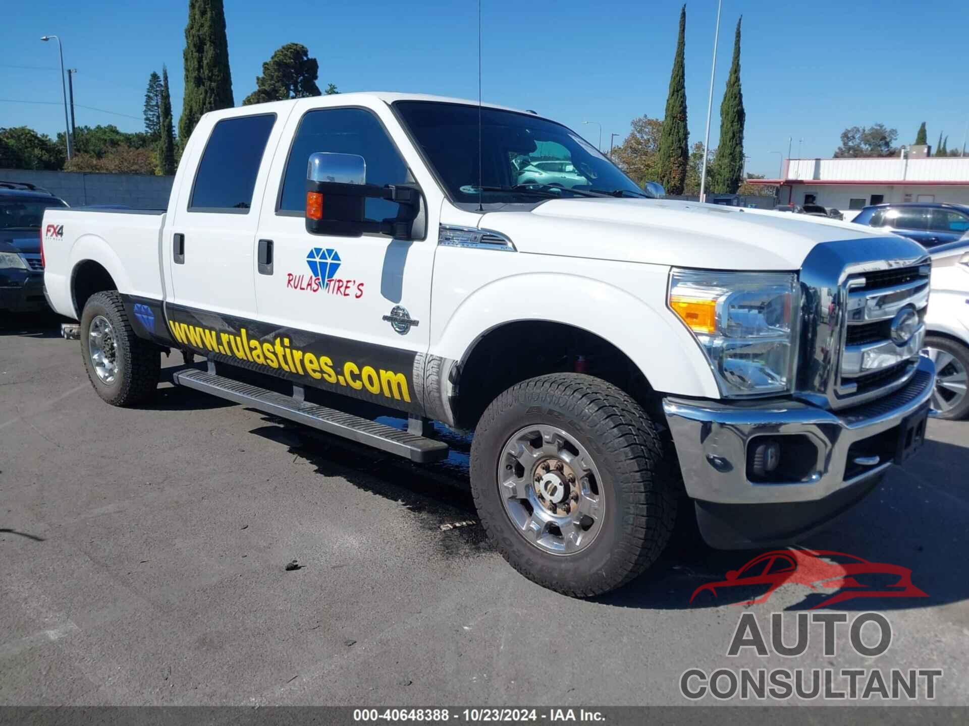 FORD F-250 2016 - 1FT7W2BT7GEC98348