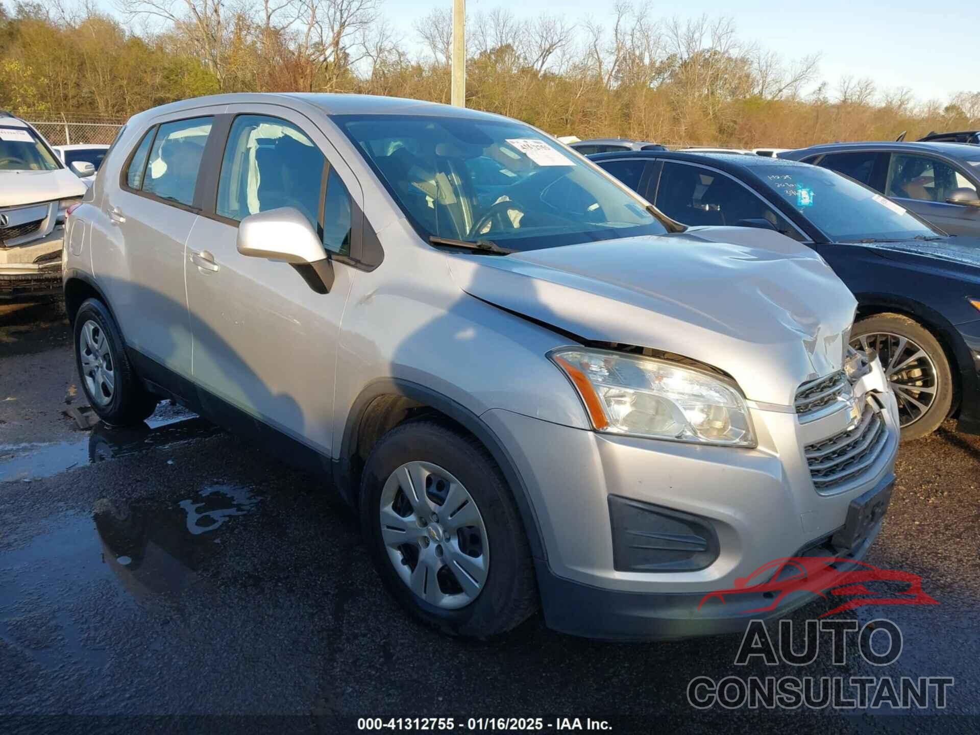 CHEVROLET TRAX 2016 - 3GNCJKSB6GL224009