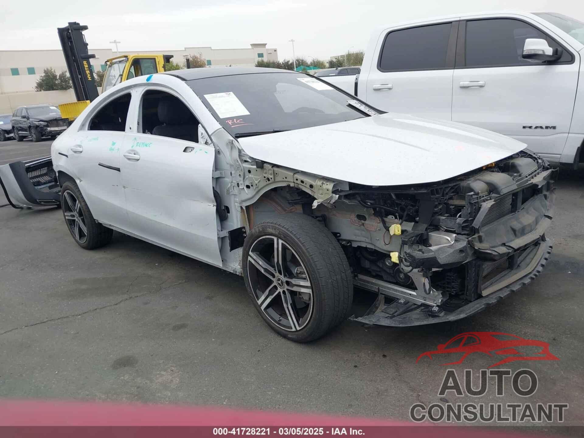 MERCEDES-BENZ CLA 250 COUPE 2023 - W1K5J4HB9PN414557