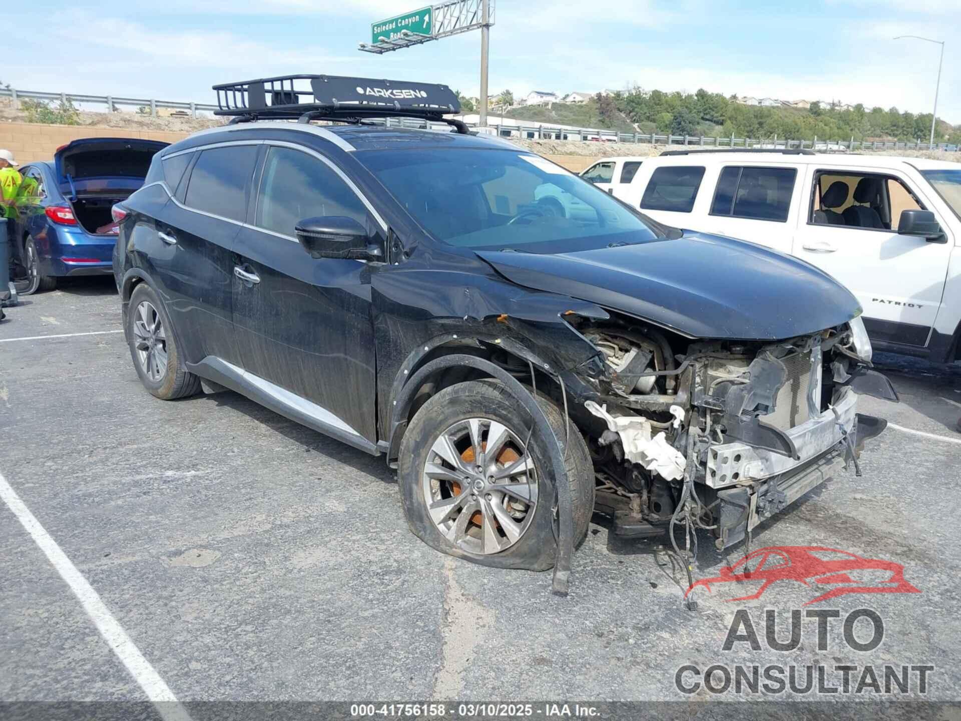 NISSAN MURANO 2017 - 5N1AZ2MG8HN103383