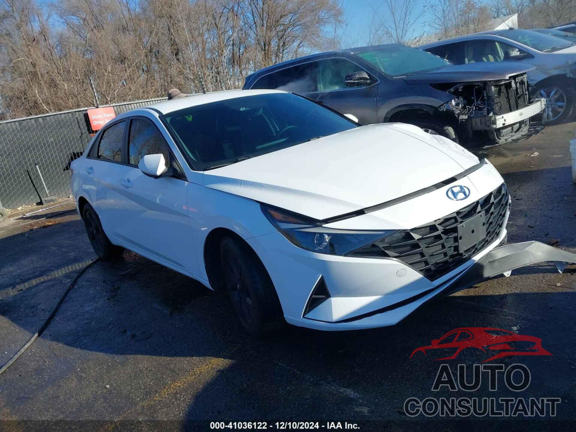 HYUNDAI ELANTRA HYBRID 2021 - KMHLM4AJ2MU006330