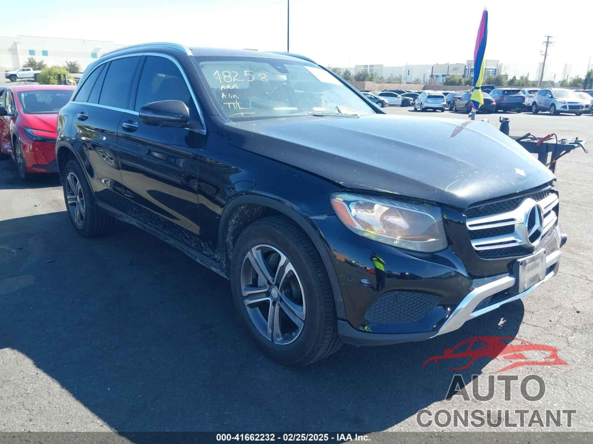 MERCEDES-BENZ GLC 300 2017 - WDC0G4JB2HF177364