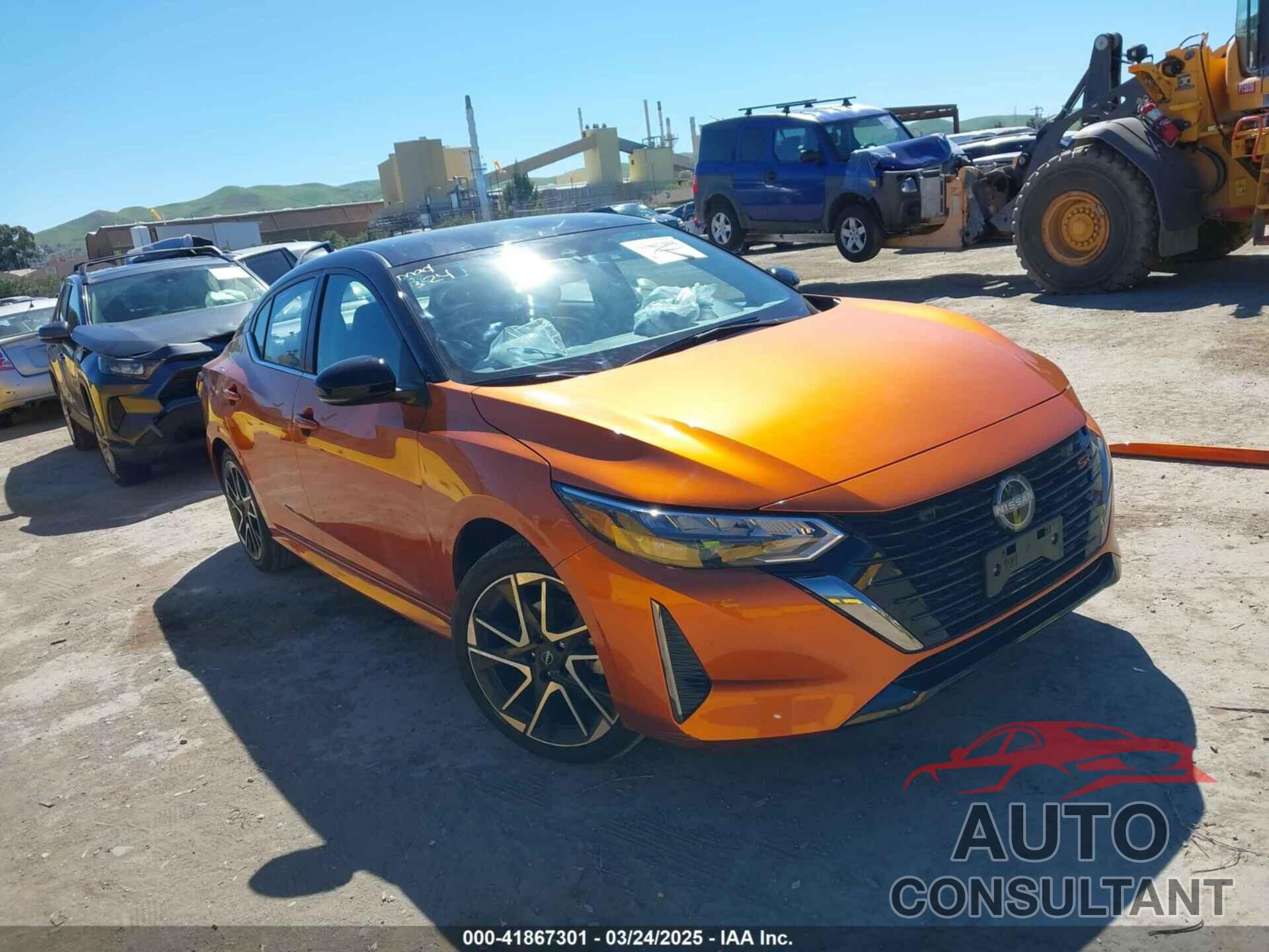 NISSAN SENTRA 2025 - 3N1AB8DV0SY261305