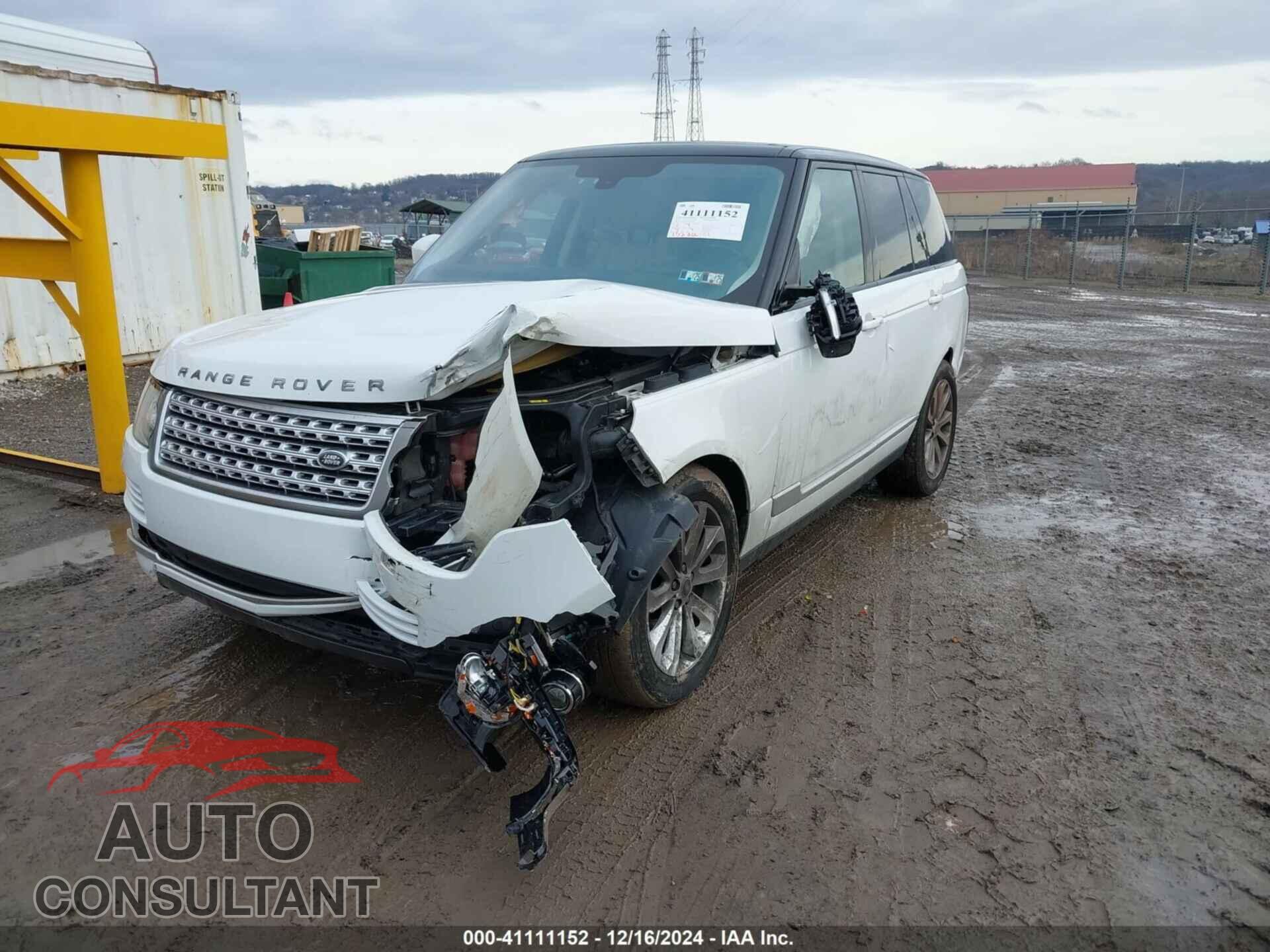 LAND ROVER RANGE ROVER 2014 - SALGS2VF0EA126239