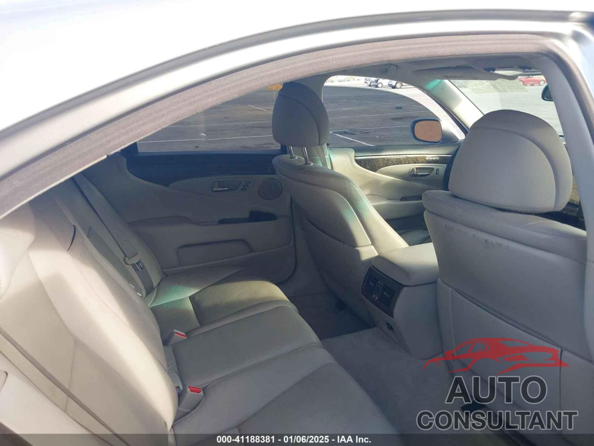 LEXUS LS 460 2009 - JTHBL46F495086639