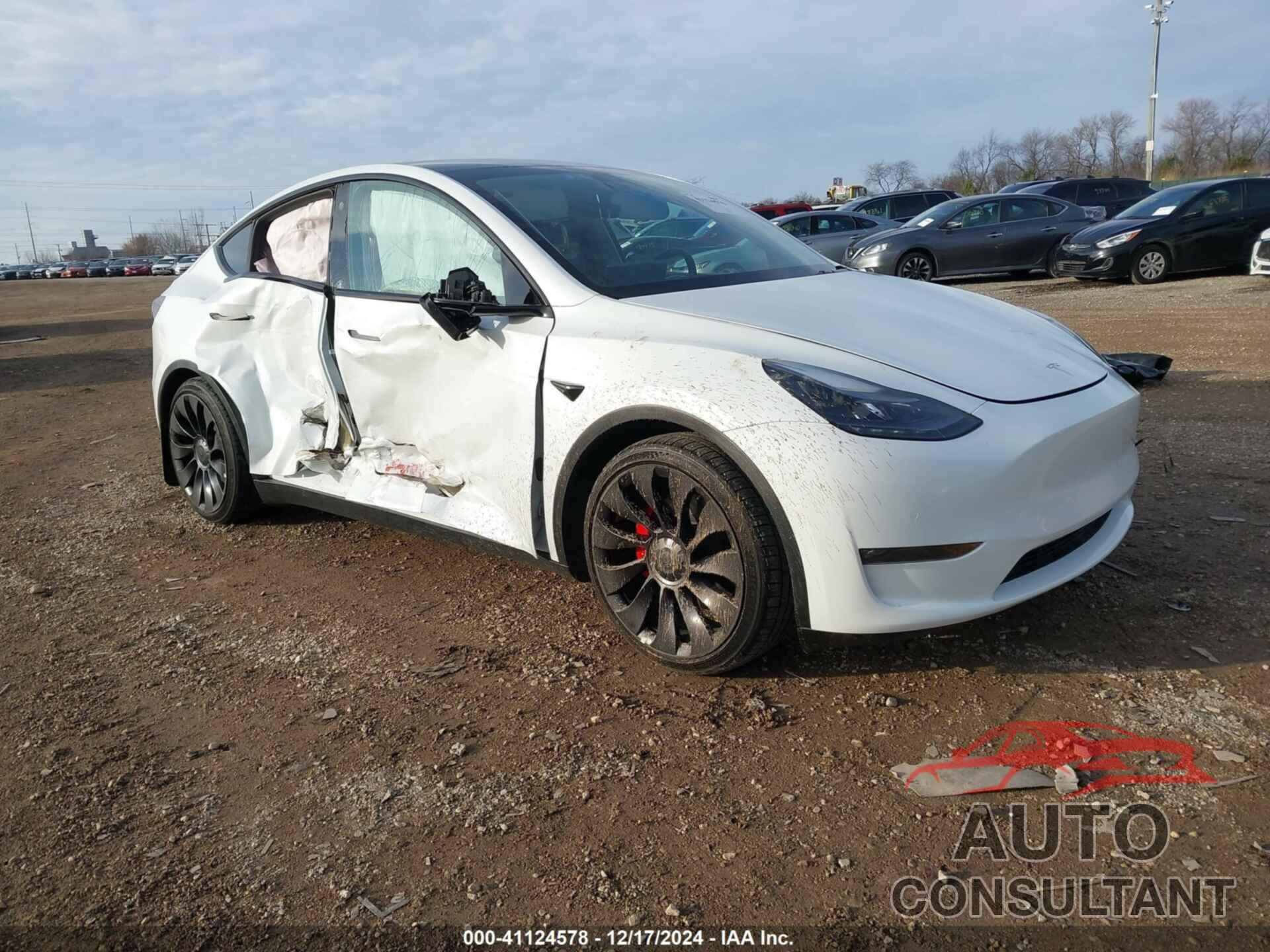 TESLA MODEL Y 2022 - 7SAYGDEF6NF530214