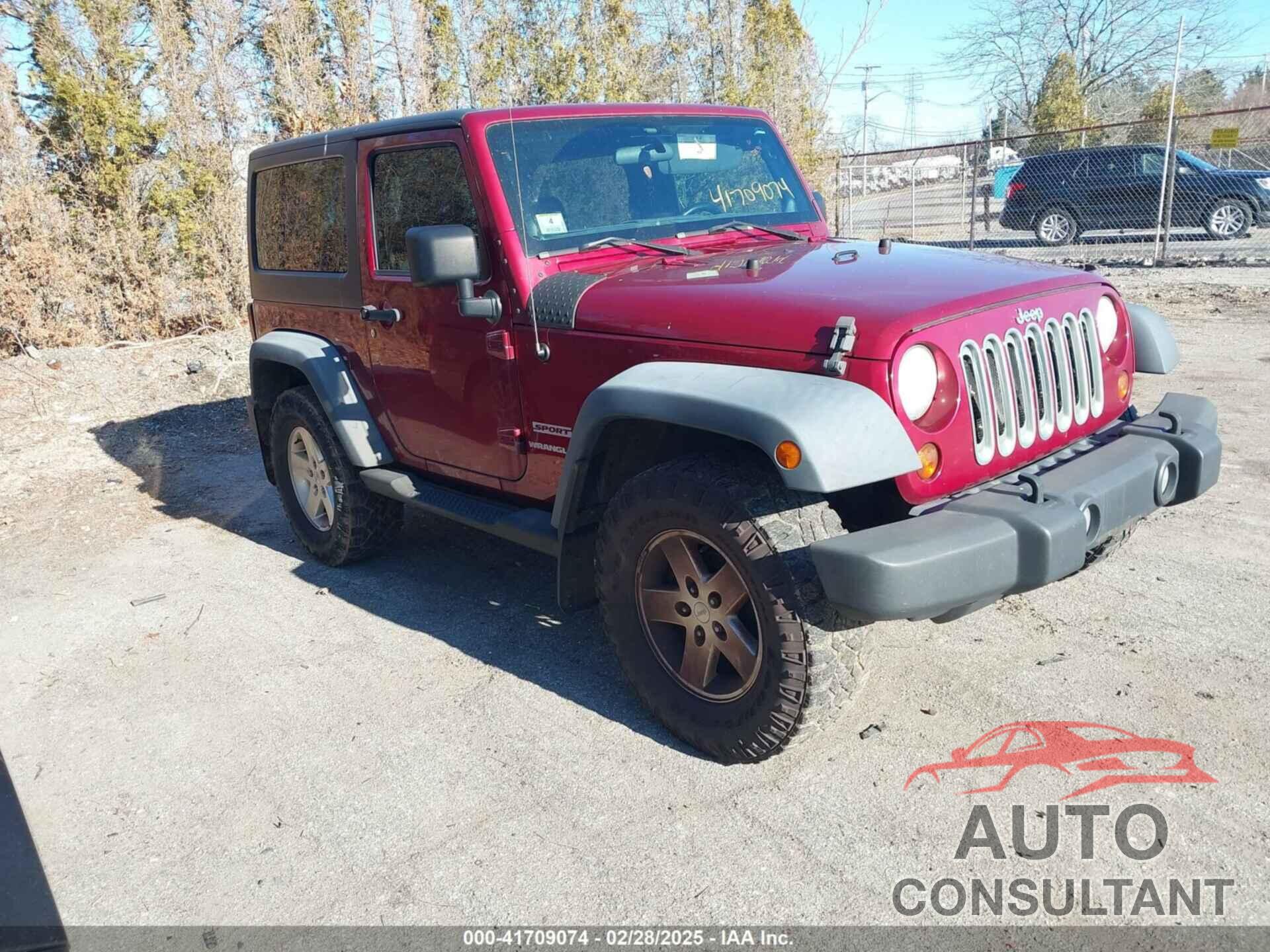 JEEP WRANGLER 2012 - 1C4AJWAGXCL122142
