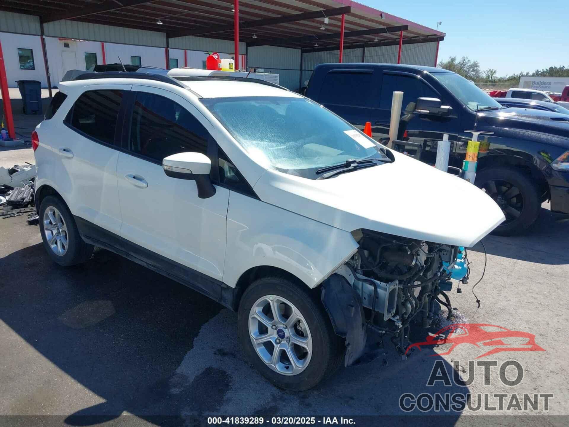 FORD ECOSPORT 2021 - MAJ3S2GE4MC439992