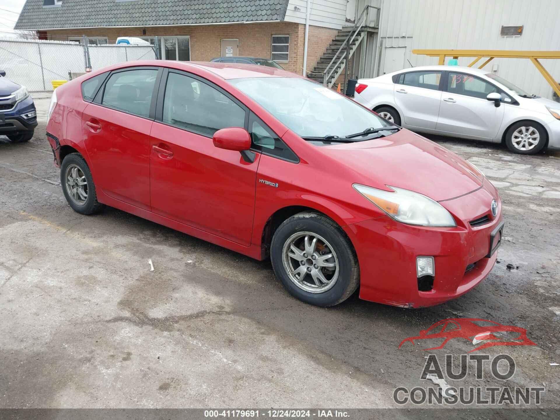 TOYOTA PRIUS 2010 - JTDKN3DUXA0037924