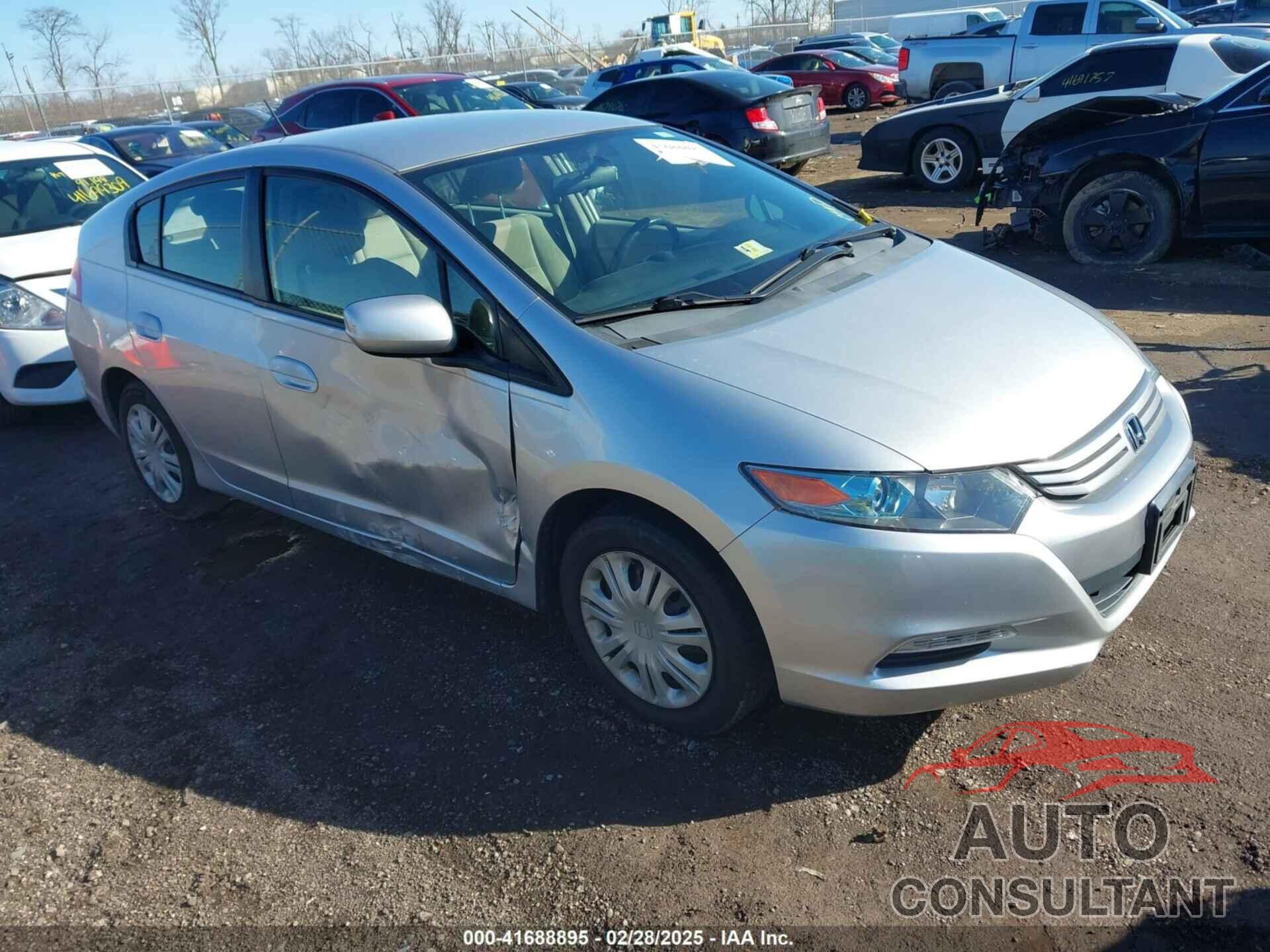 HONDA INSIGHT 2011 - JHMZE2H57BS008574