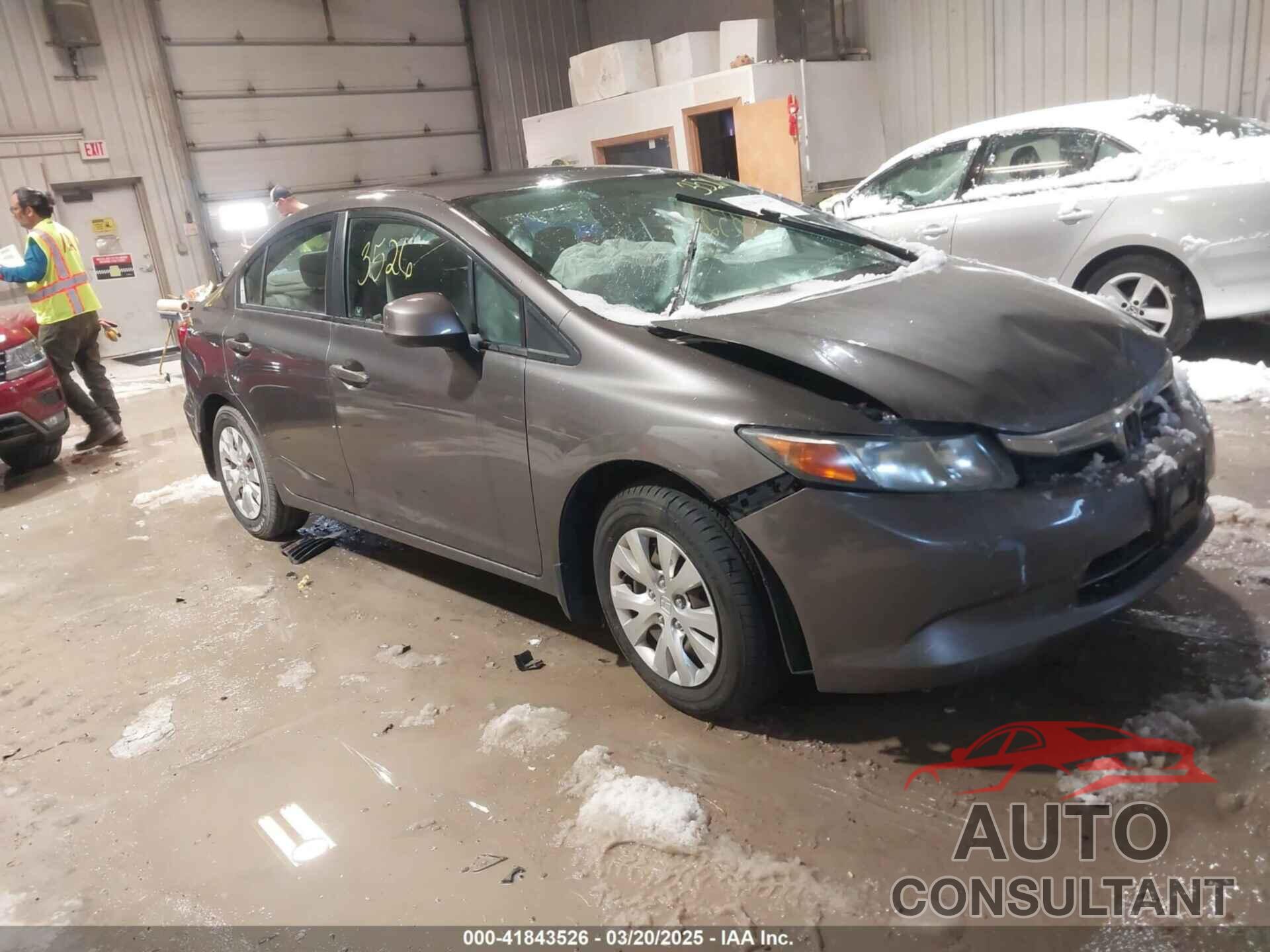 HONDA CIVIC 2012 - 19XFB2F58CE050272