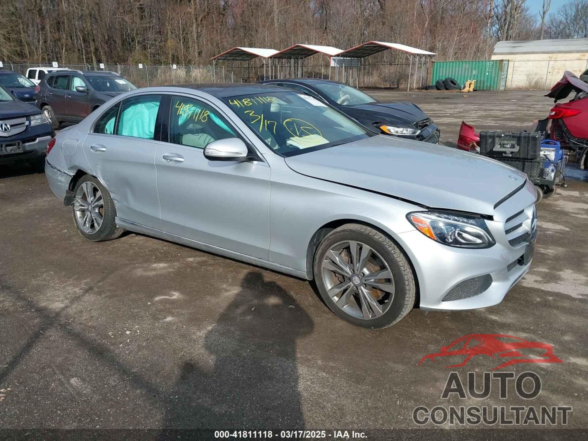 MERCEDES-BENZ C 300 2015 - 55SWF4KBXFU005018