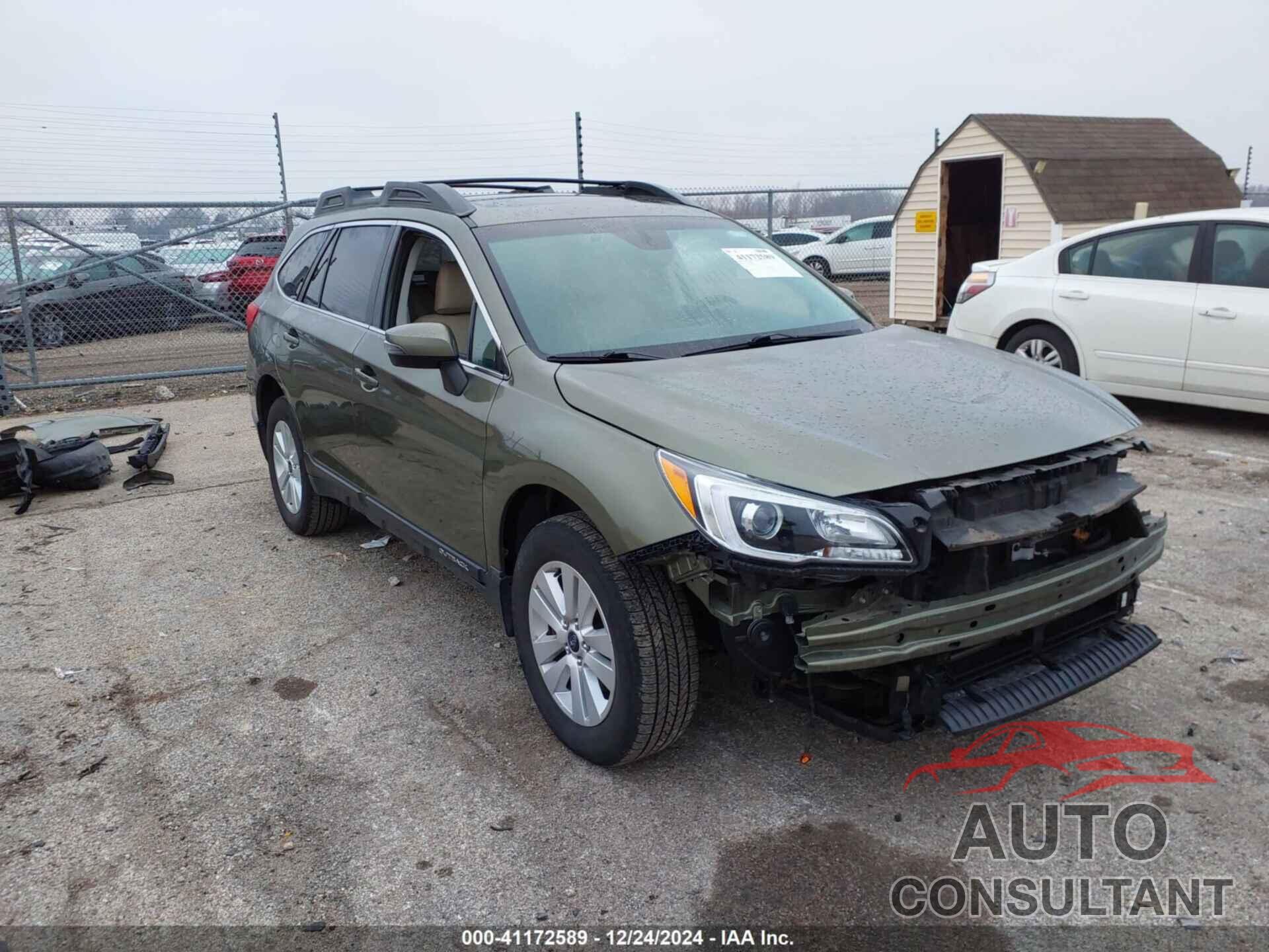 SUBARU OUTBACK 2017 - 4S4BSAHC9H3288484